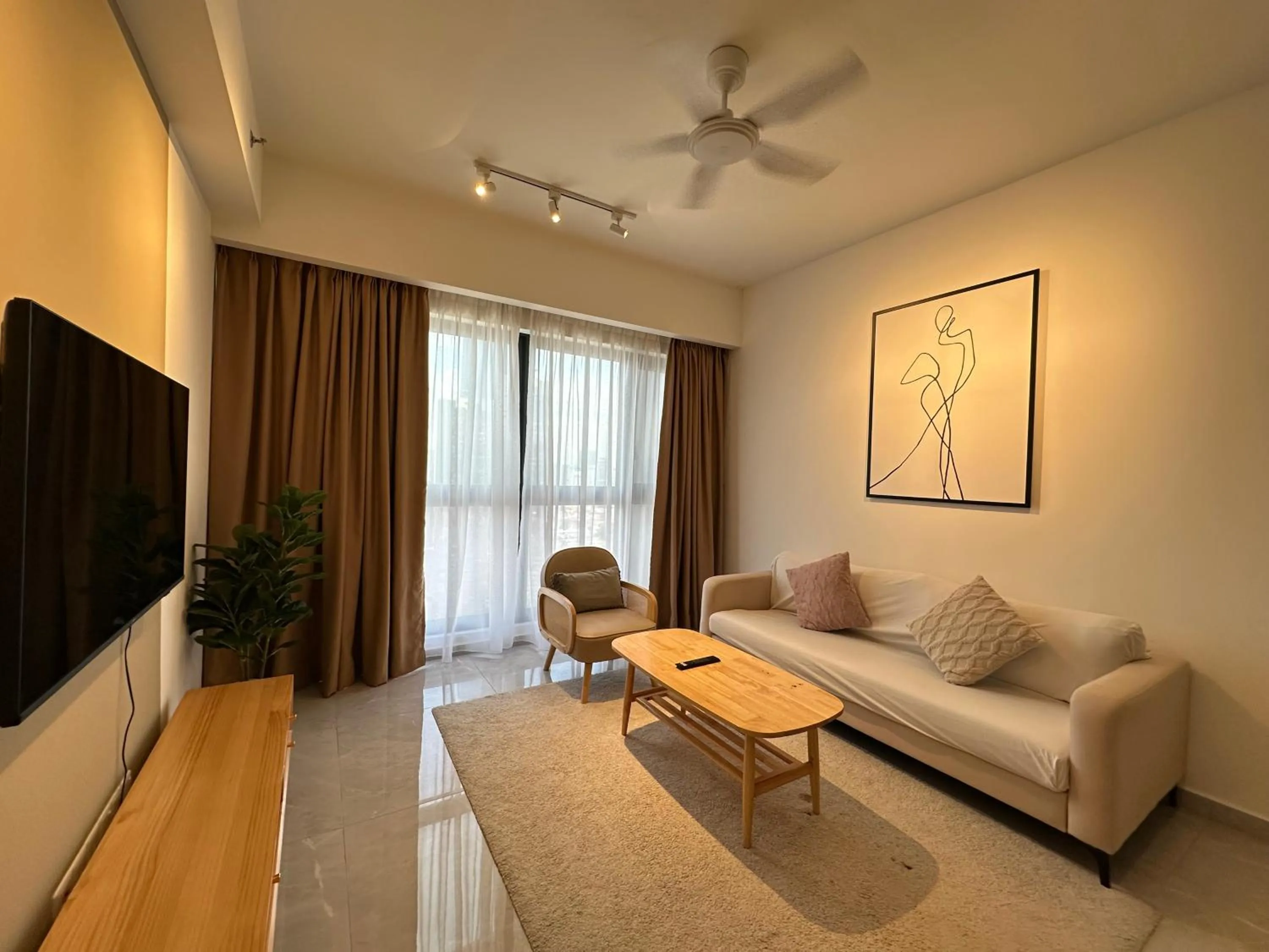 TV and multimedia in Agile Residence Kuala Lumpur