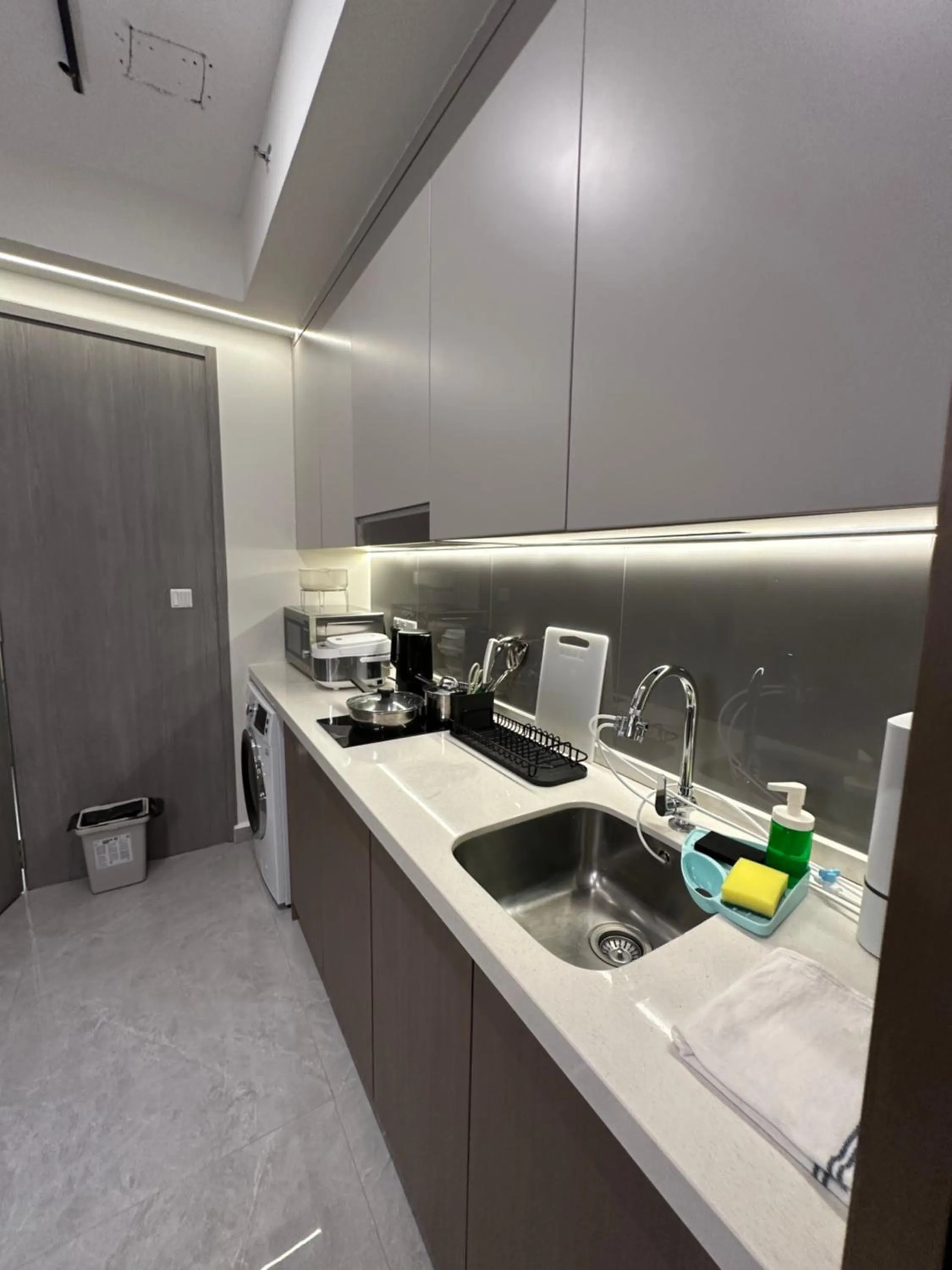 Kitchen or kitchenette in Agile Residence Kuala Lumpur