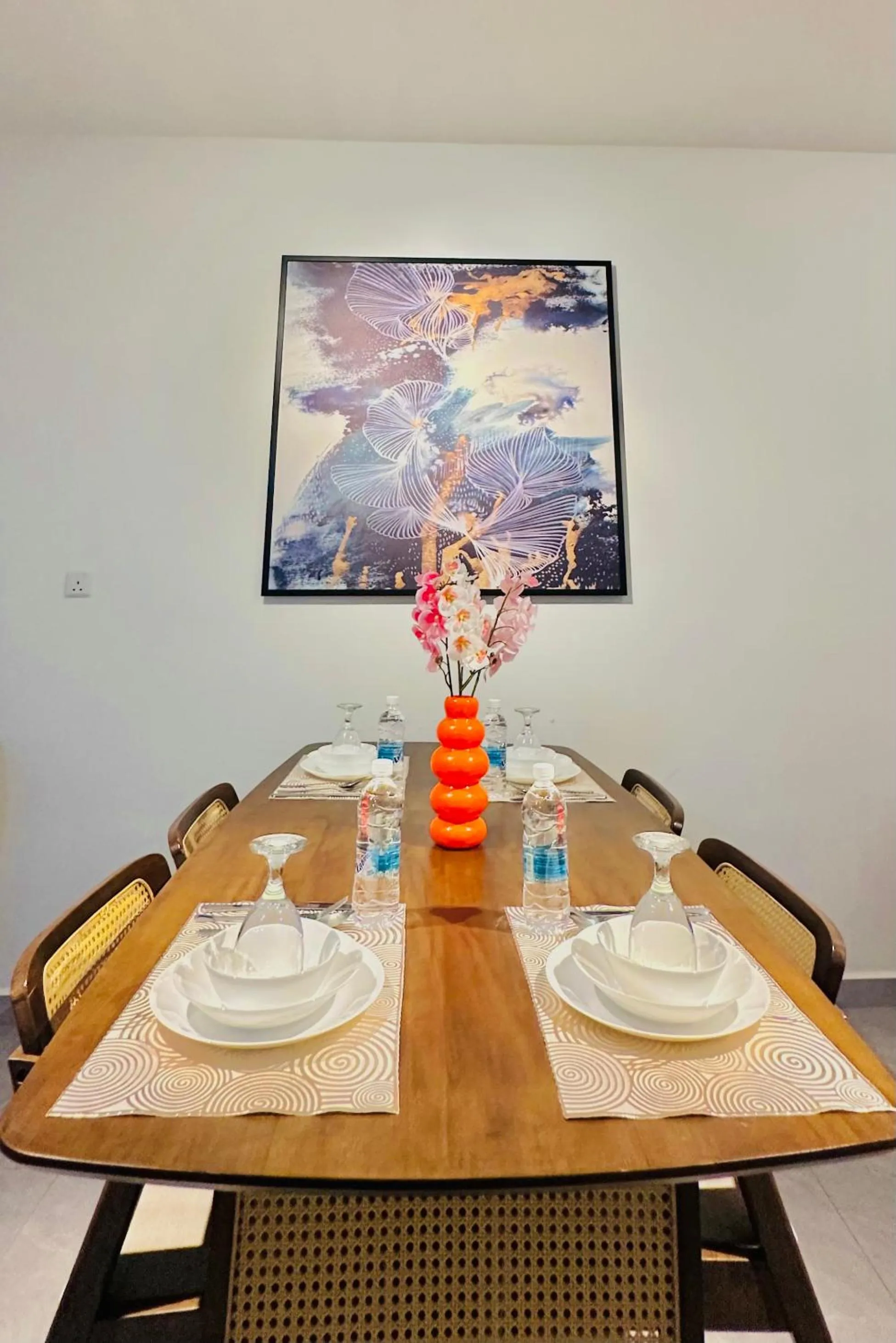 Dining area in Agile Residence Kuala Lumpur