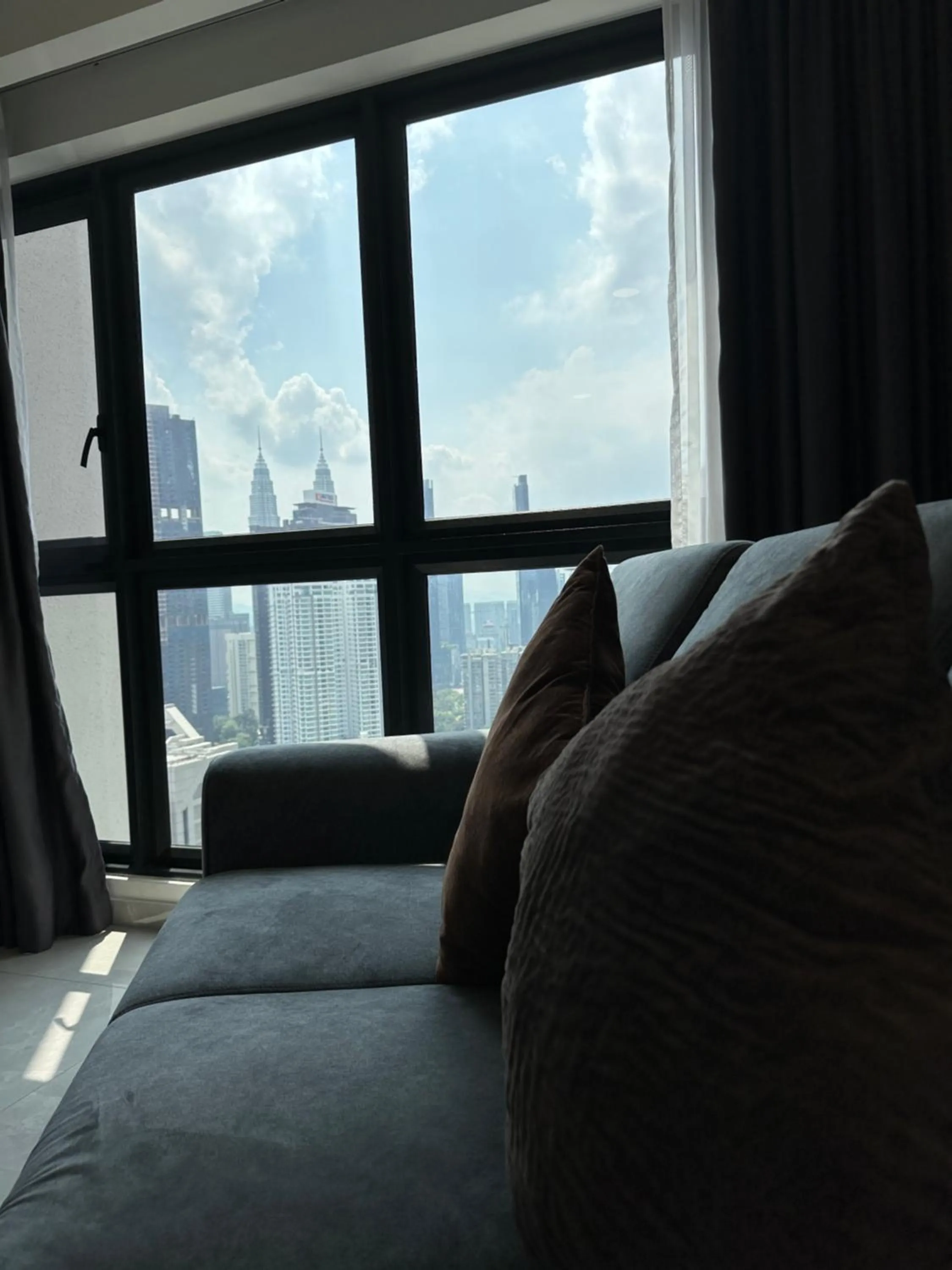 Living room in Agile Residence Kuala Lumpur