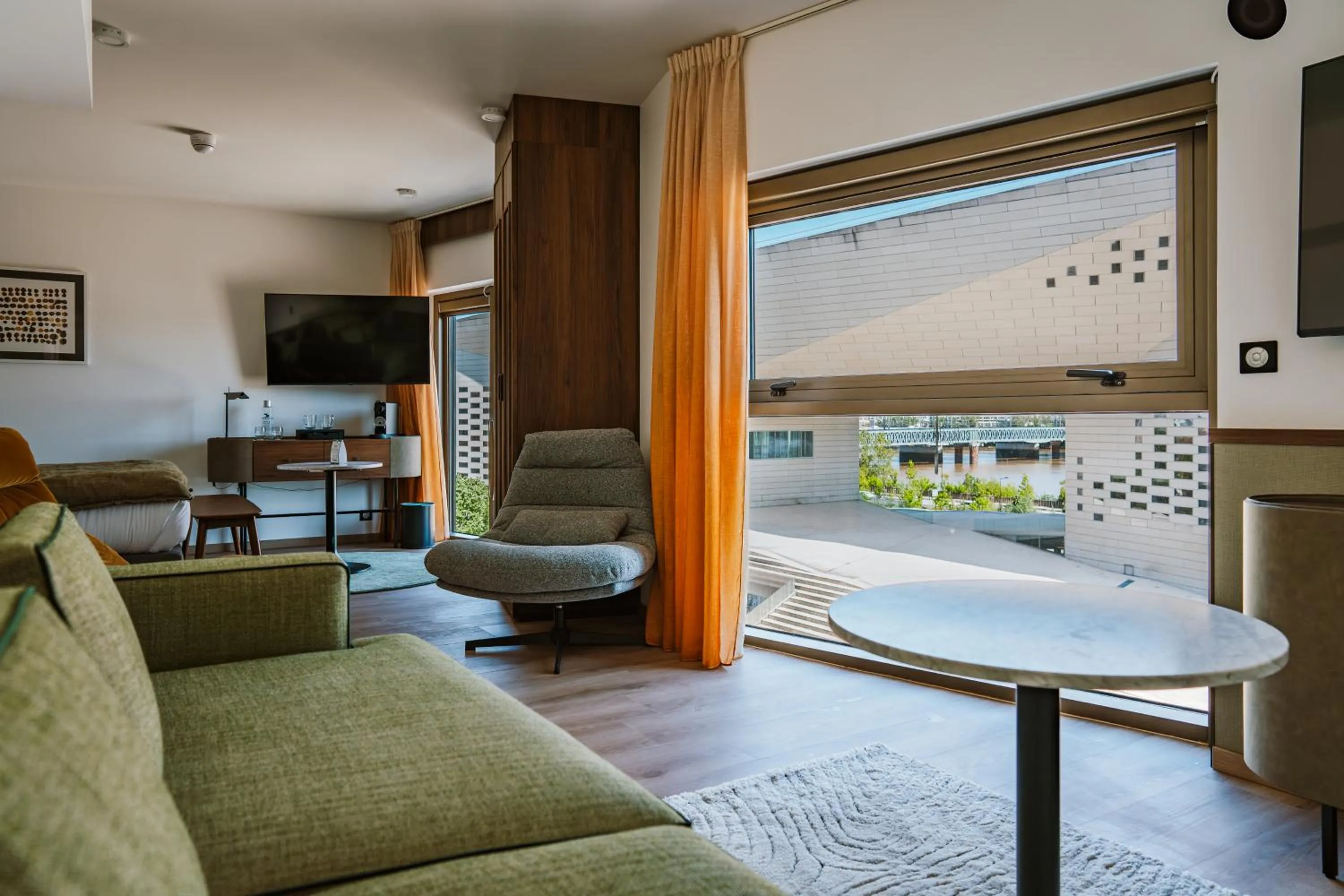 Living room in Hôtel 56 - Bordeaux Centre Gare Saint Jean
