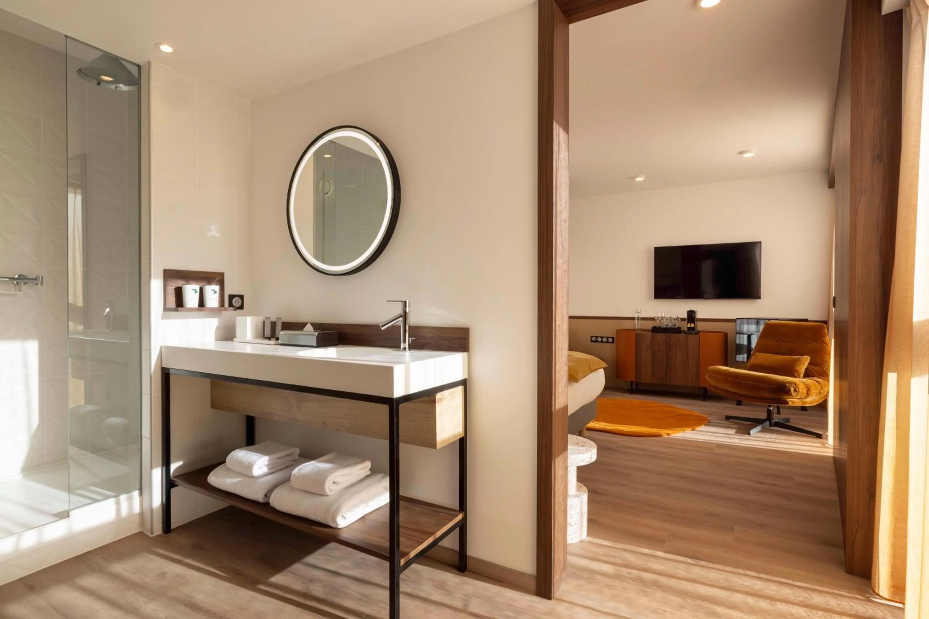 Bathroom in Hôtel 56 - Bordeaux Centre Gare Saint Jean