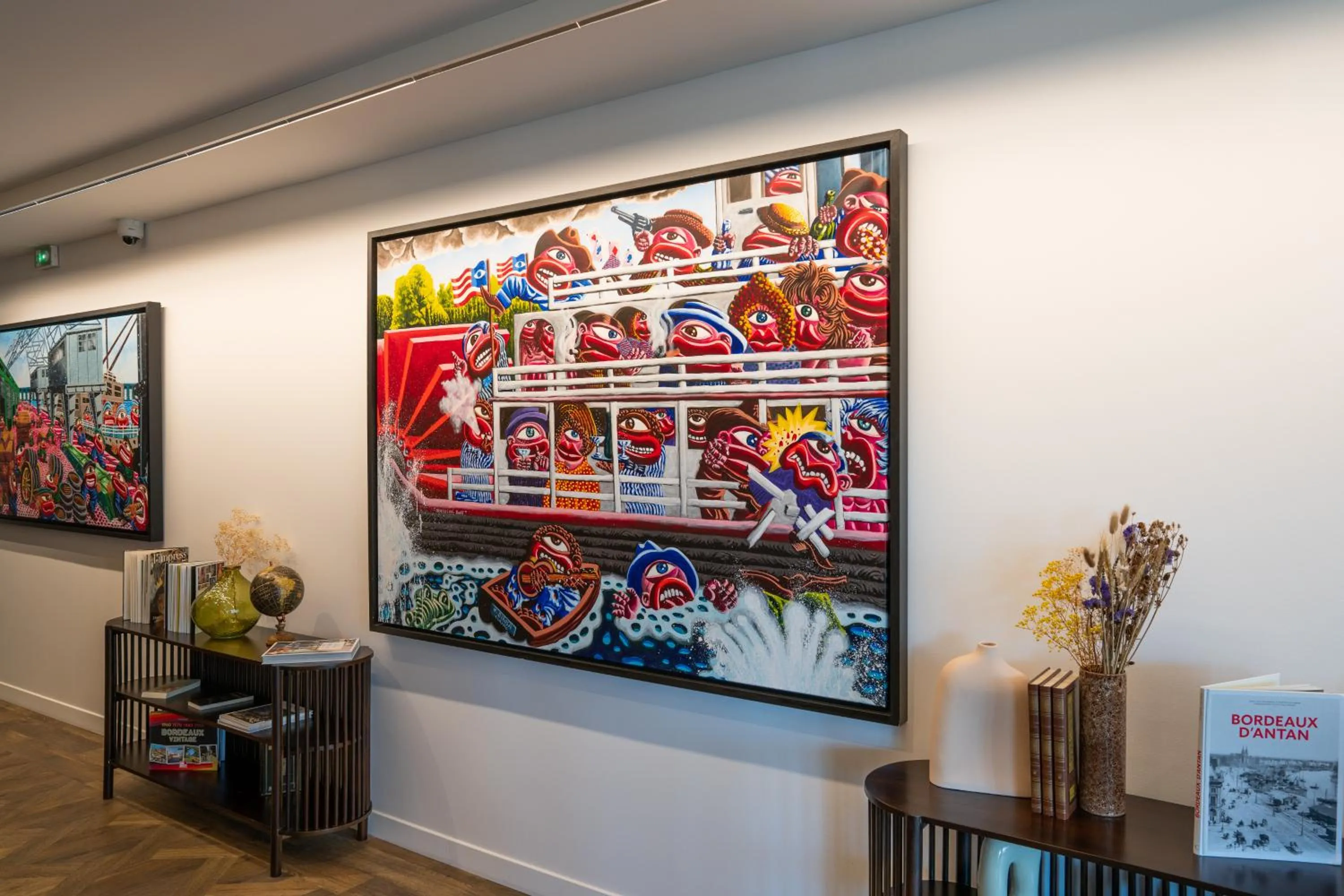 Decorative detail in Hôtel 56 - Bordeaux Centre Gare Saint Jean