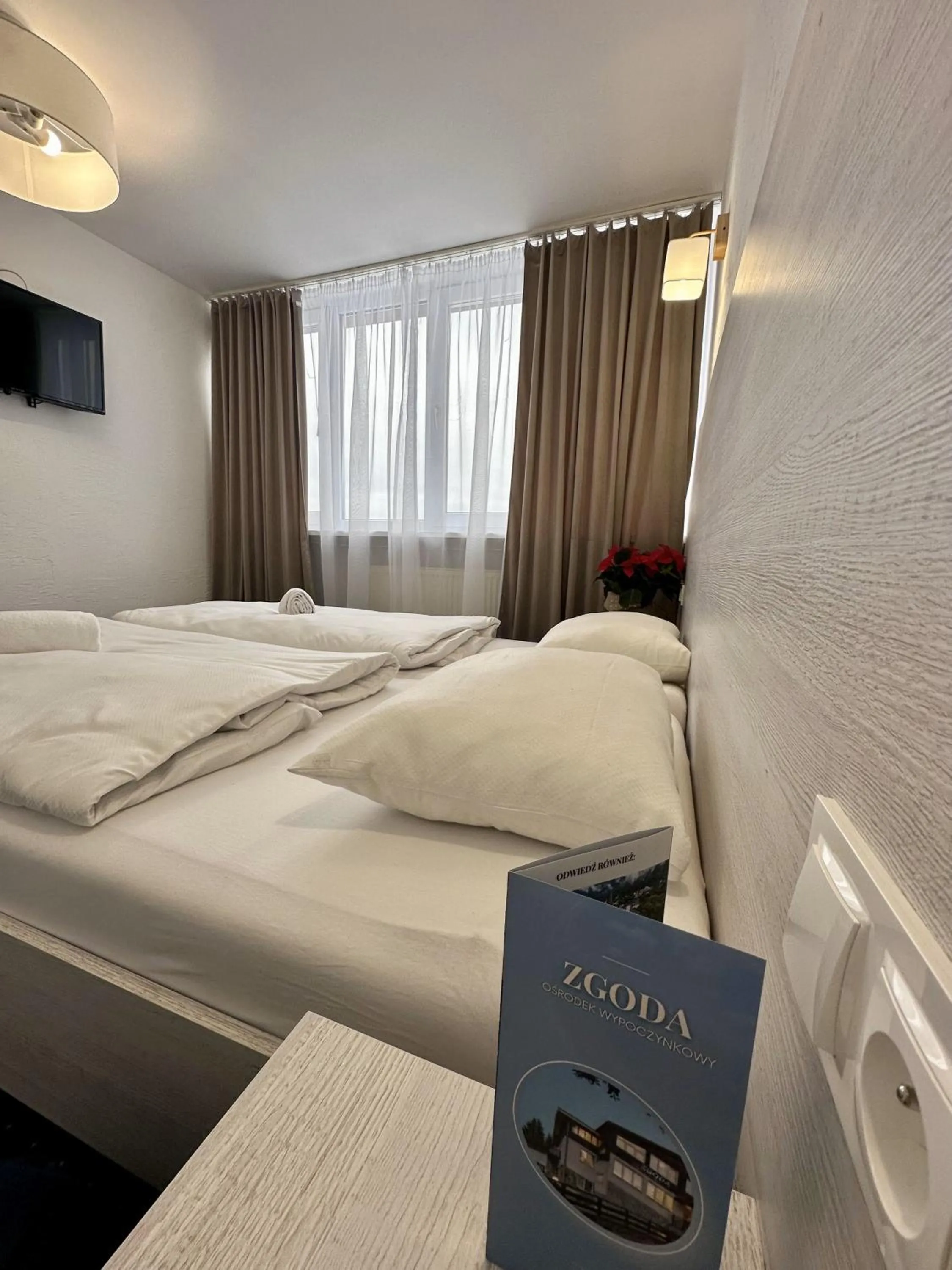 Bed in Dom Wczasowo Rekreacyjny Zgoda