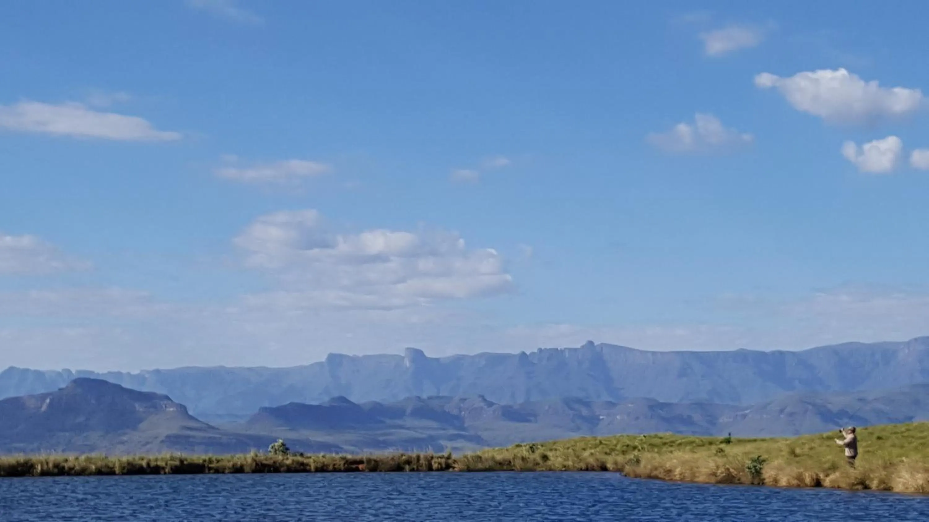 Natural landscape in Greenfire Drakensberg Lodge