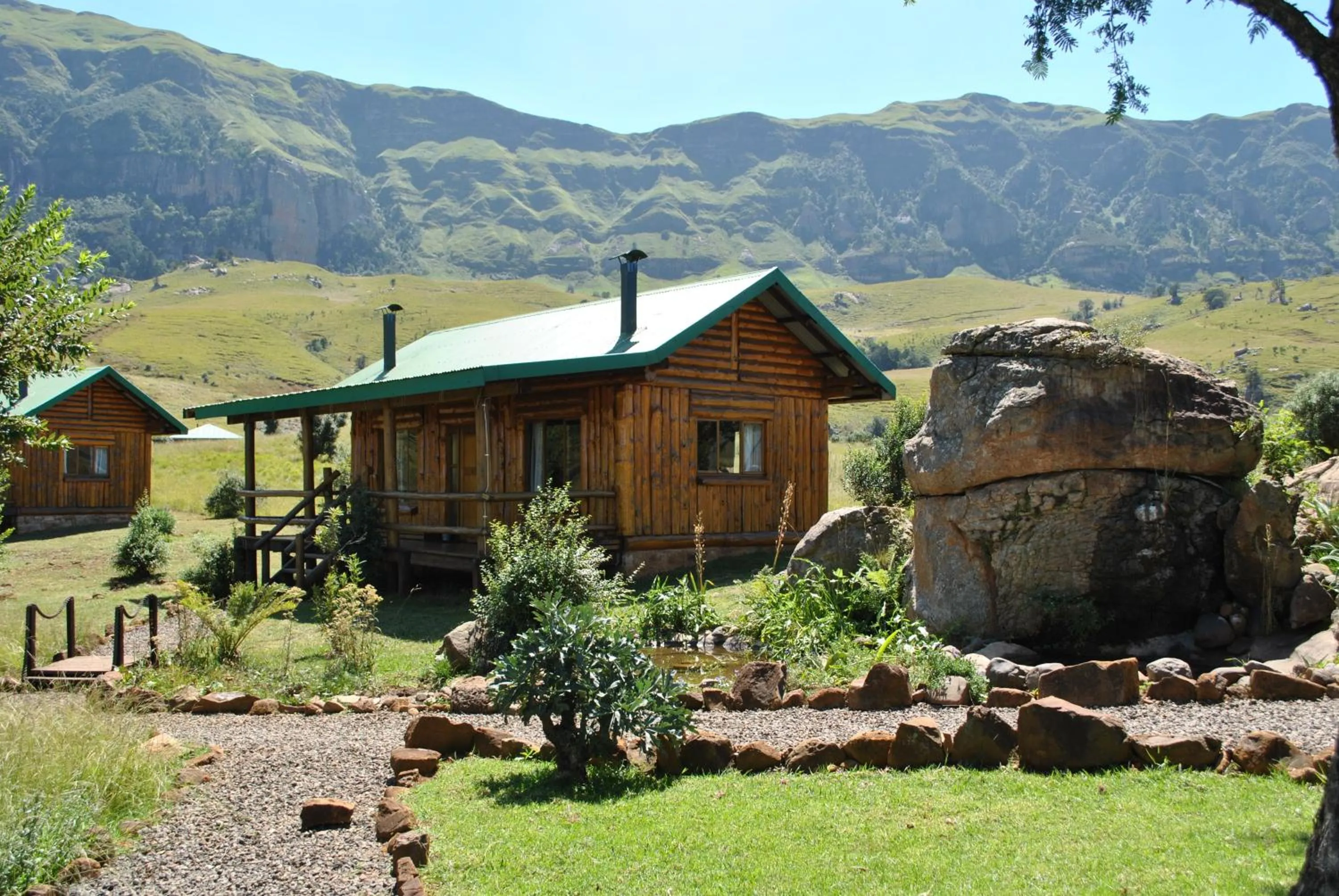 Facade/entrance in Greenfire Drakensberg Lodge