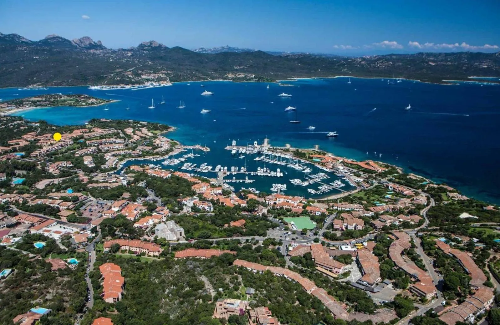 Bird's eye view in Residence Bouganville