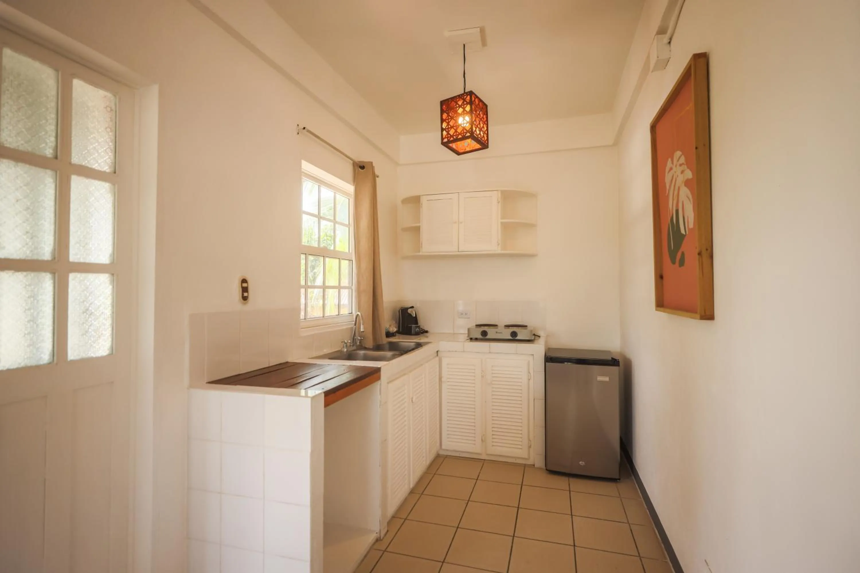 Kitchen or kitchenette in Alma Vida Hotel