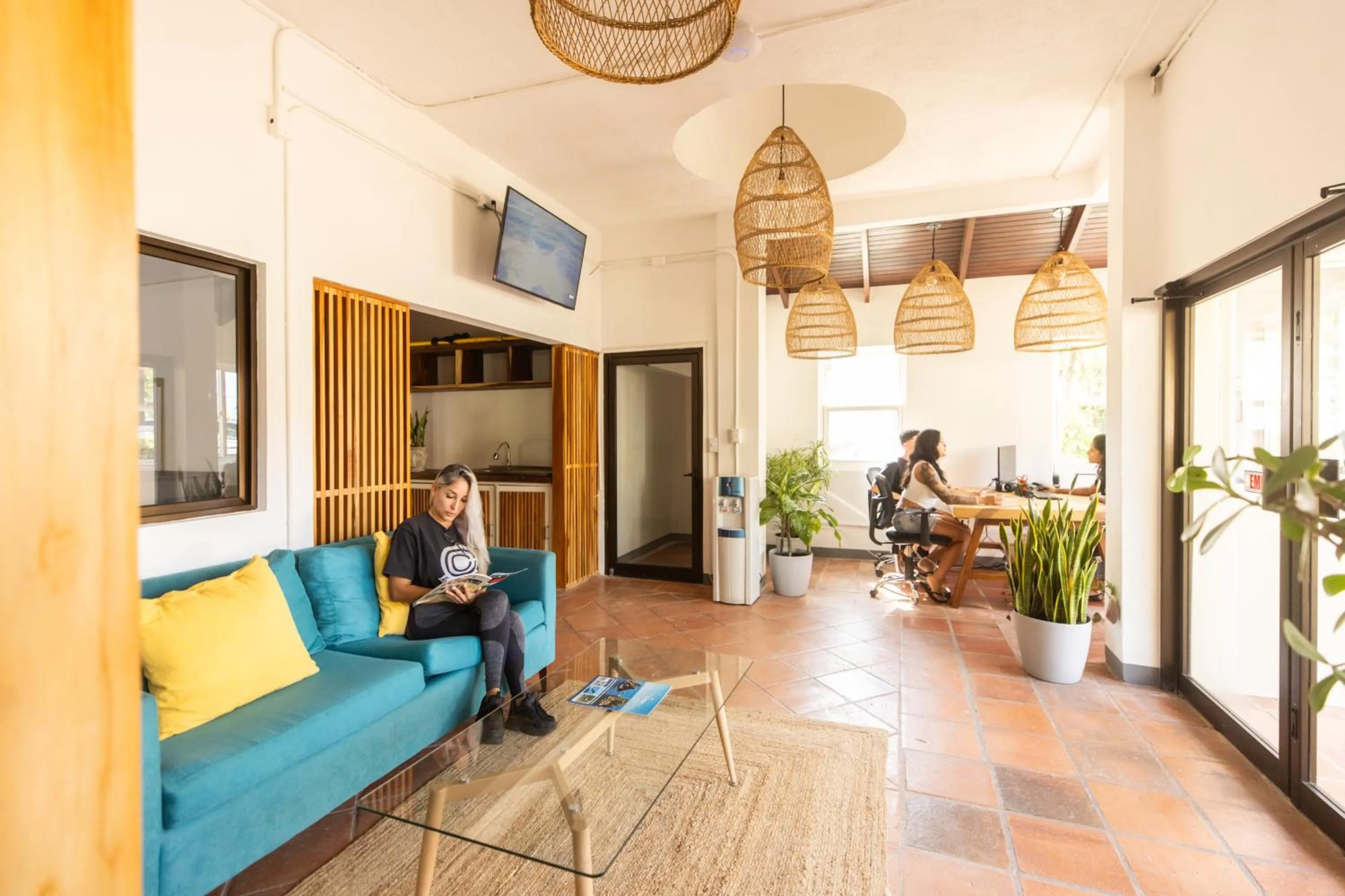 Lobby or reception in Alma Vida Hotel