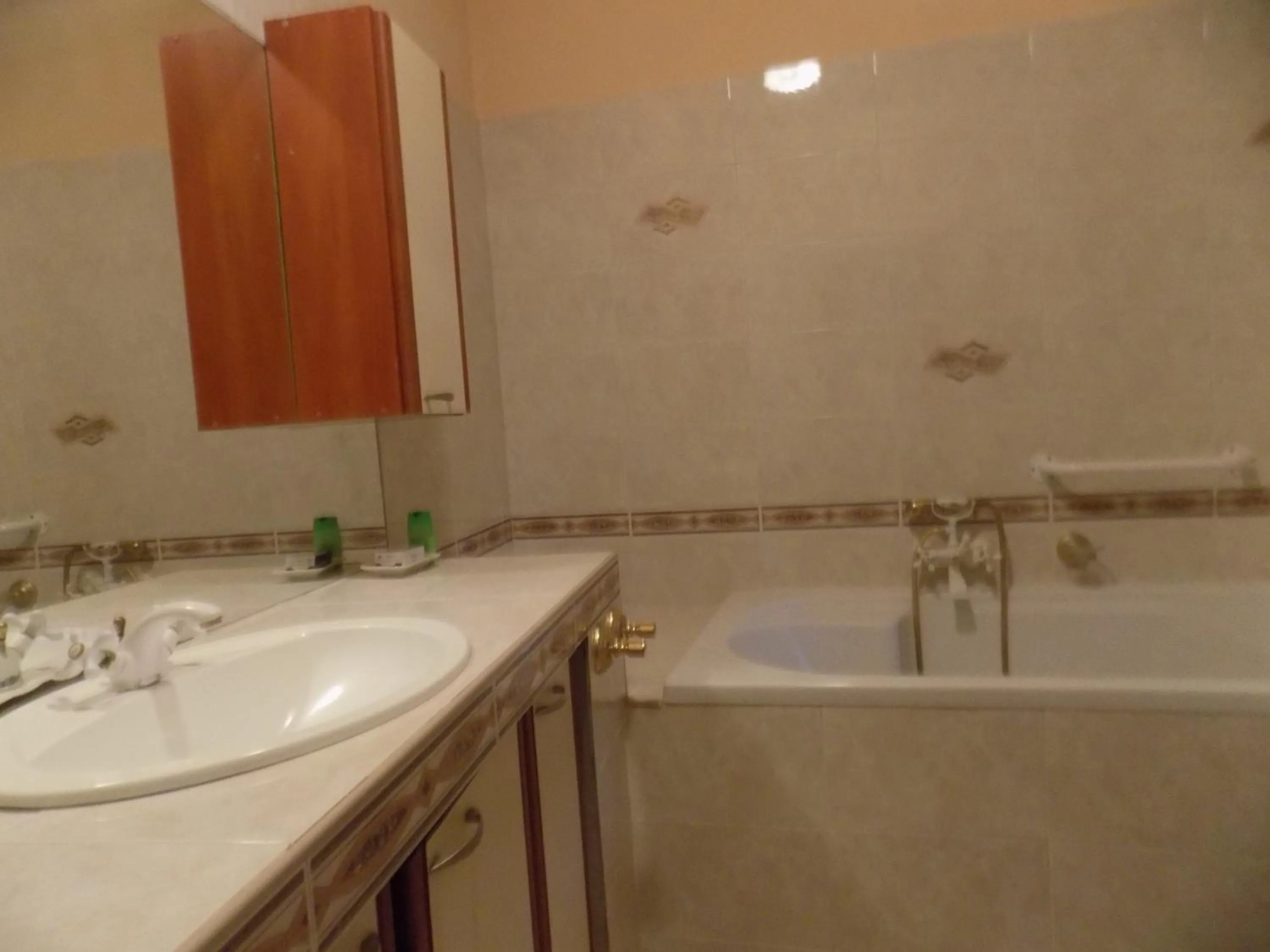 Bathroom in Penzion Marjánka