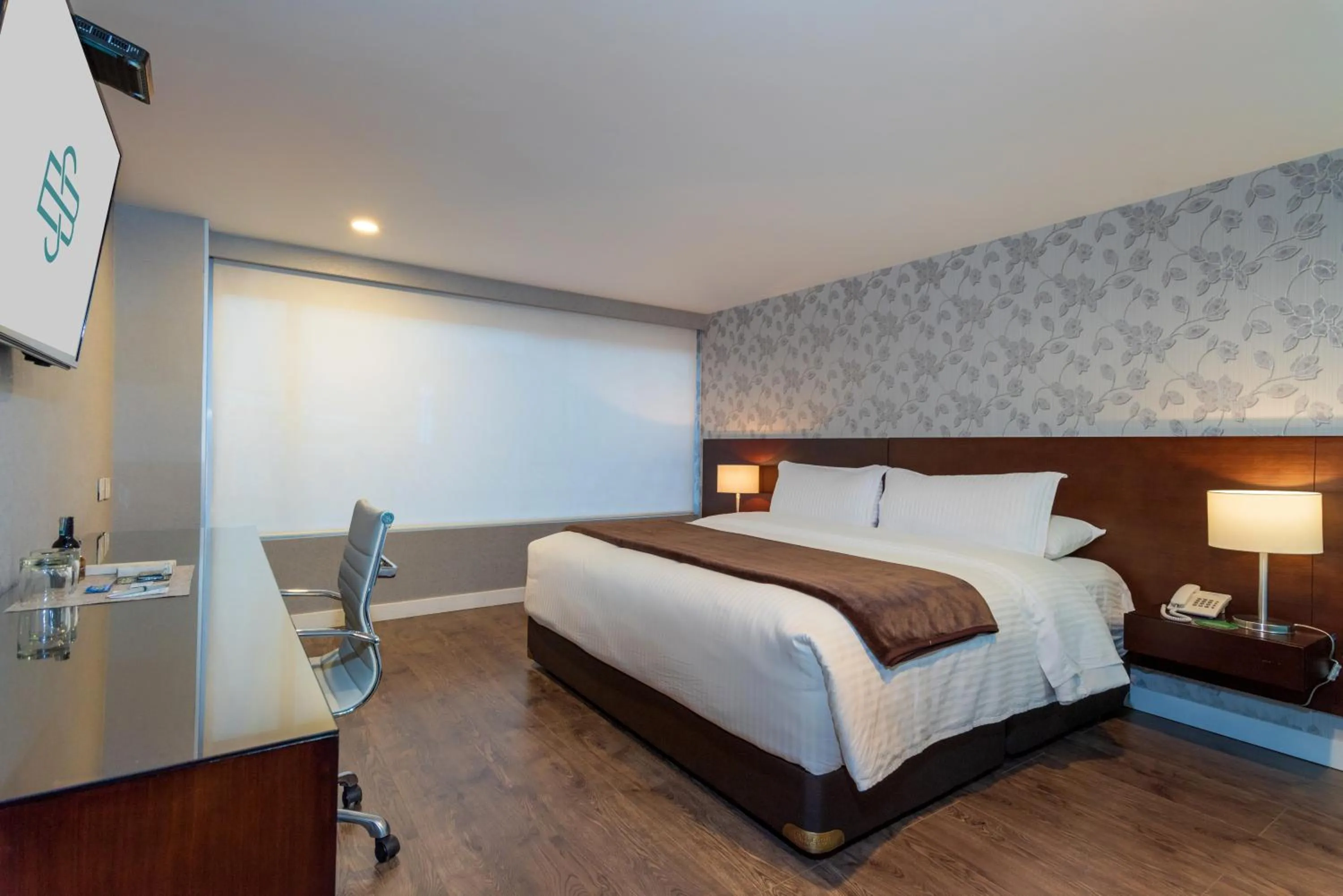 Bedroom, Bed in Hotel Santa Barbara Boutique