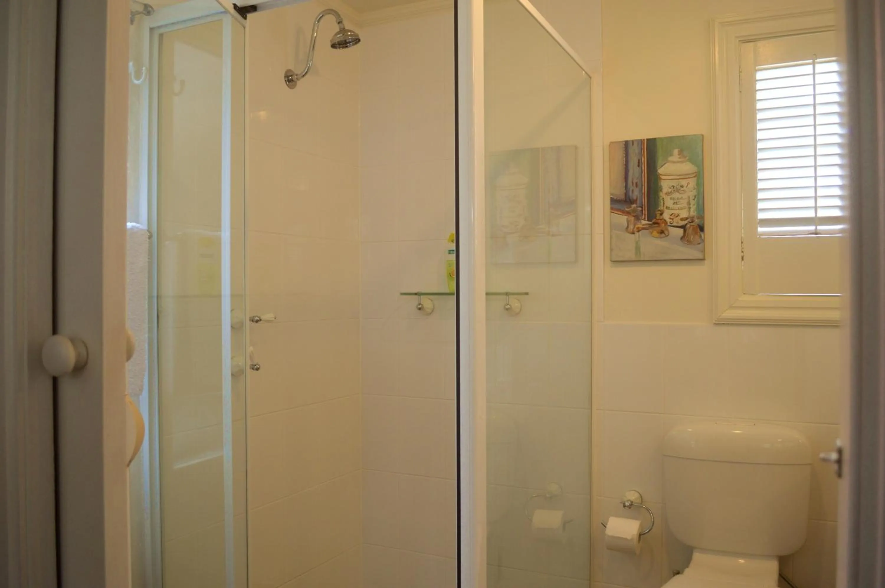 Shower in Athelney Cottage Bed and Breakfast