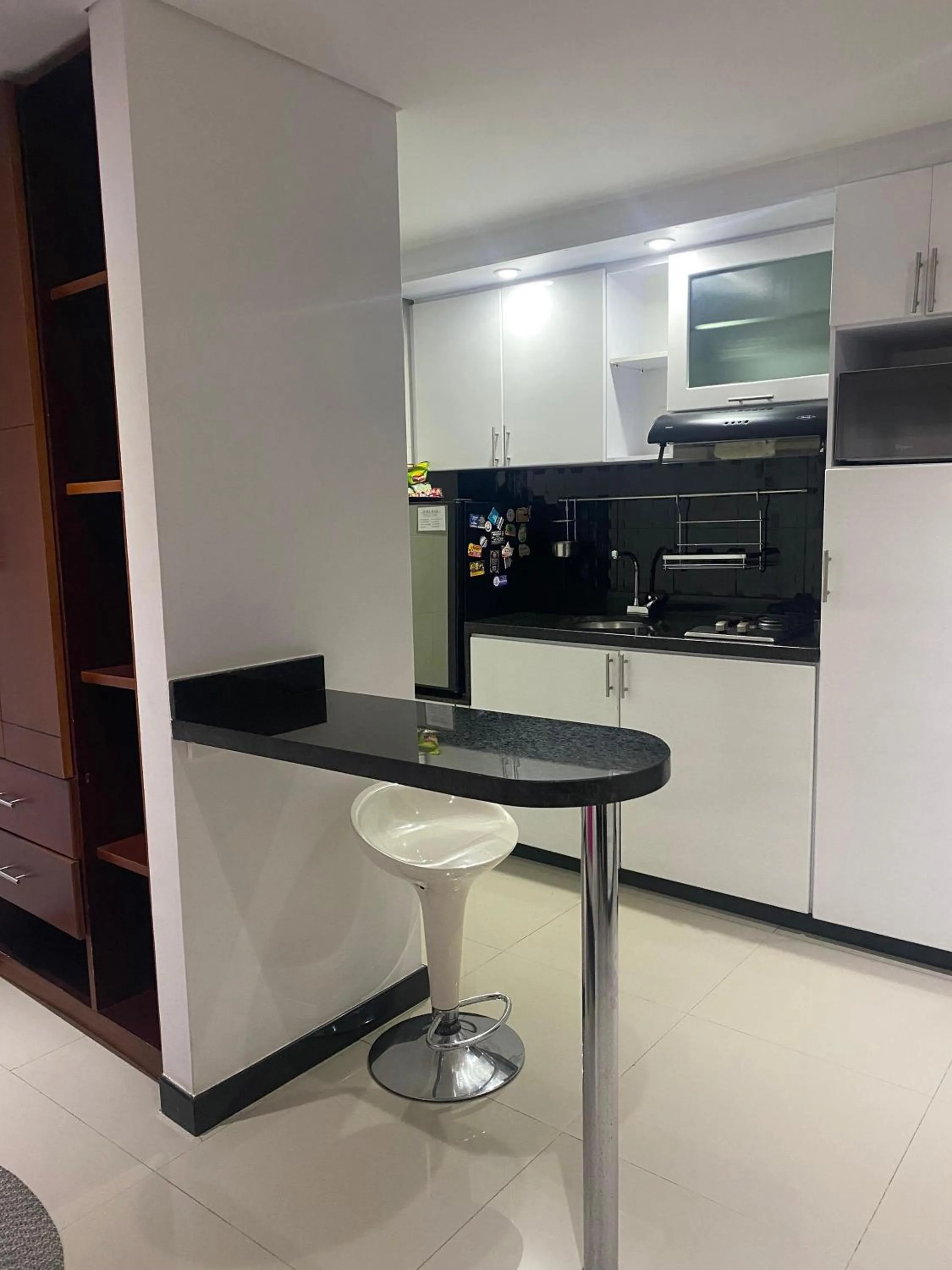 Kitchen or kitchenette in Hotel Campestre Villa Juliana