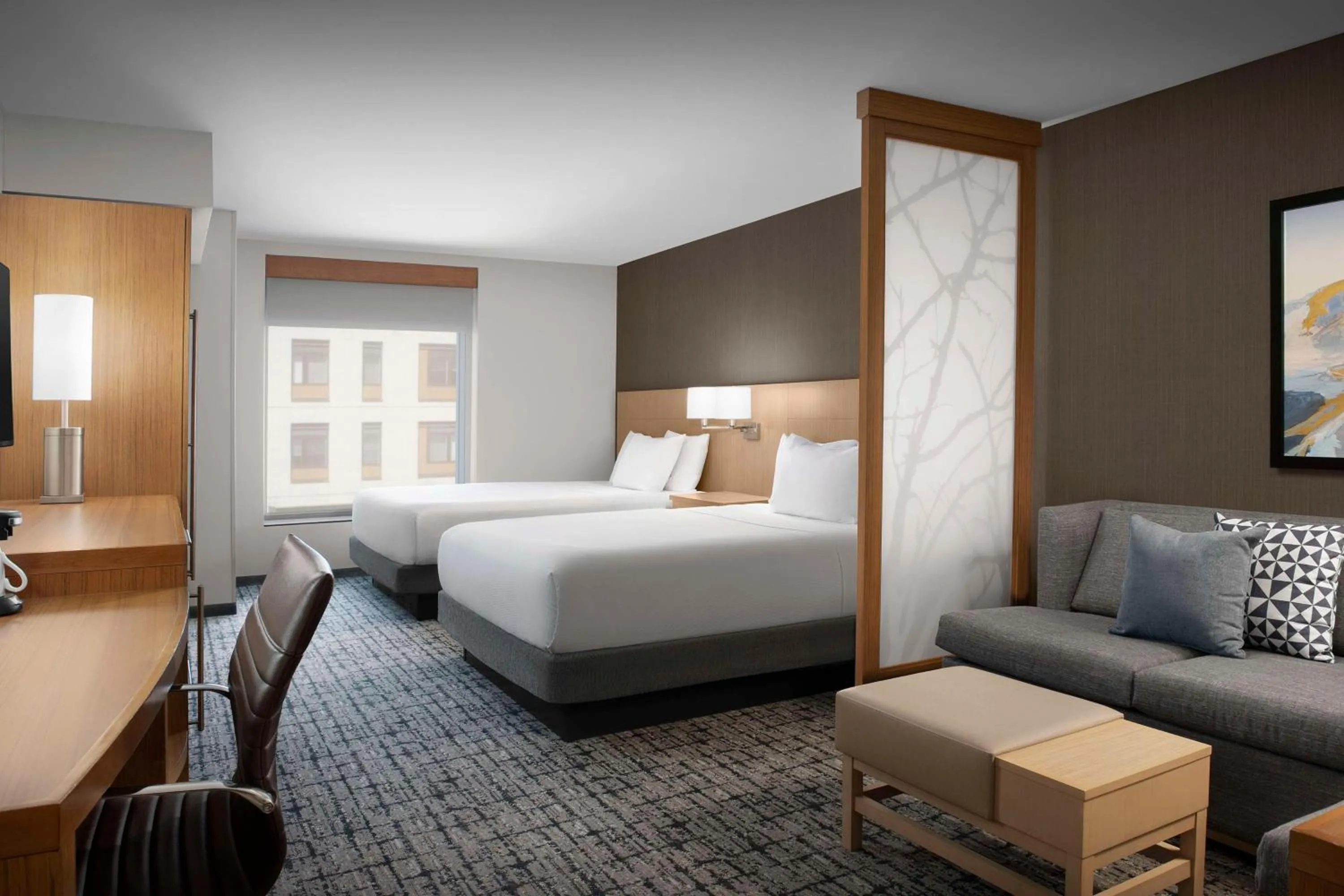 Bedroom, Bed in Hyatt Place Boulder Pearl Street - Newly Renovated