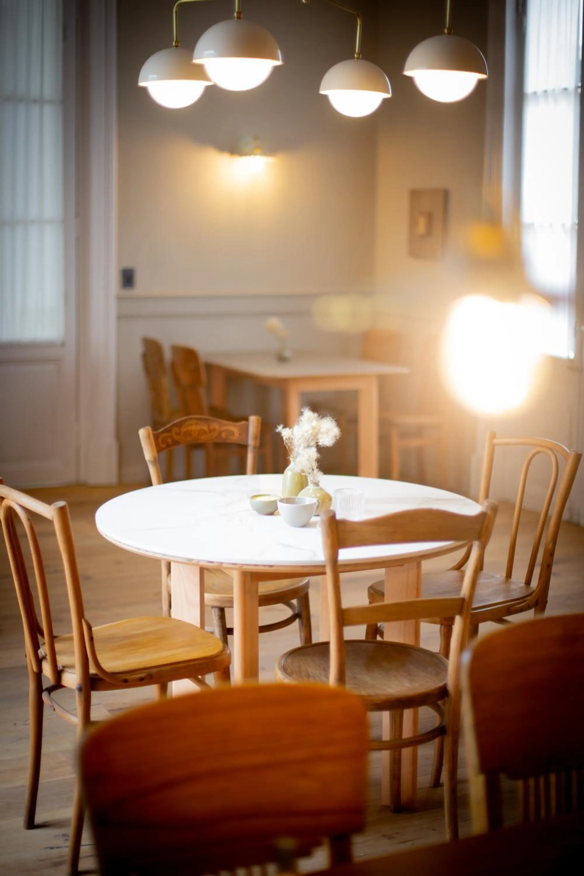 Dining area in Casa Lahusen
