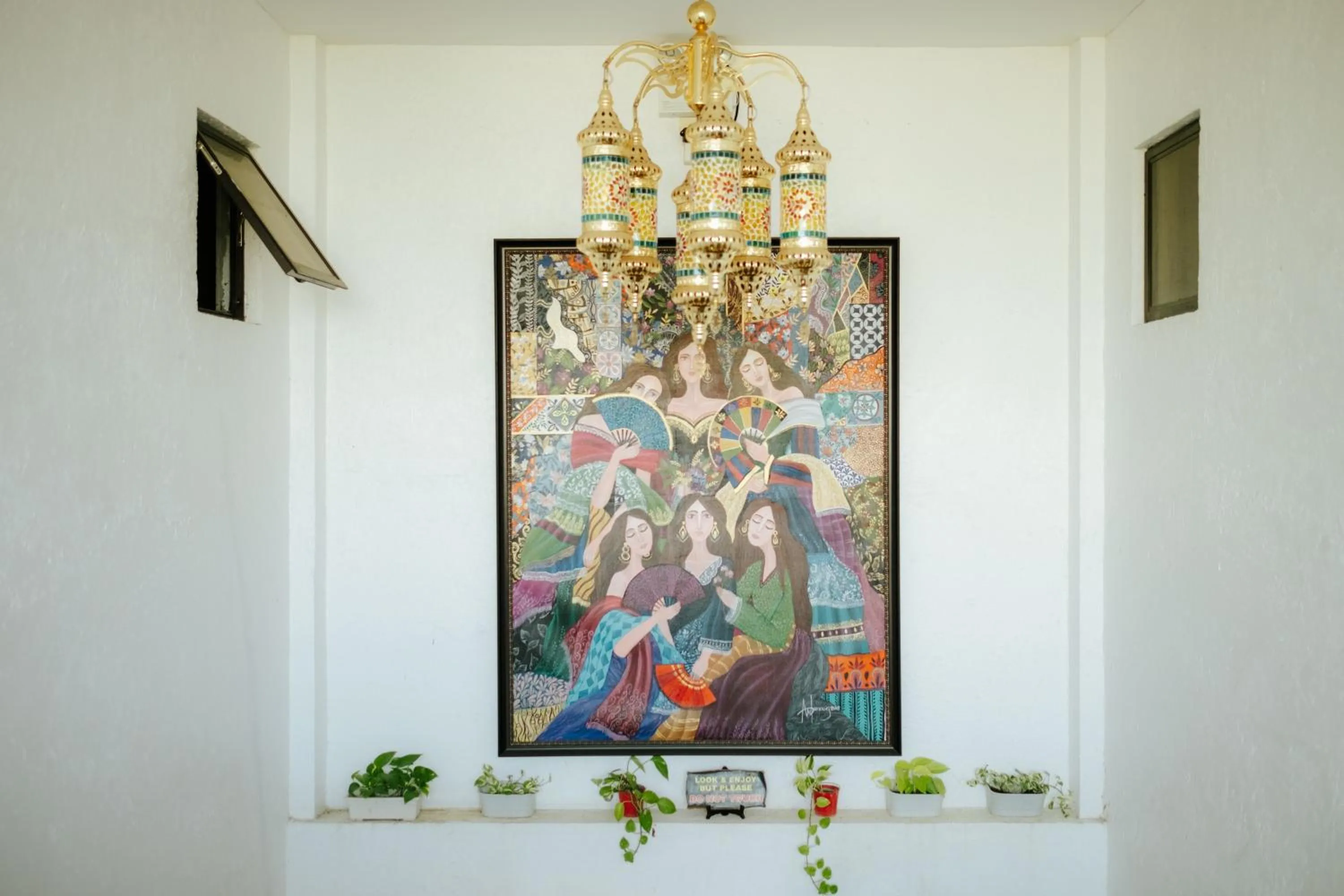 Decorative detail in Ilocos Urban Wave Resort