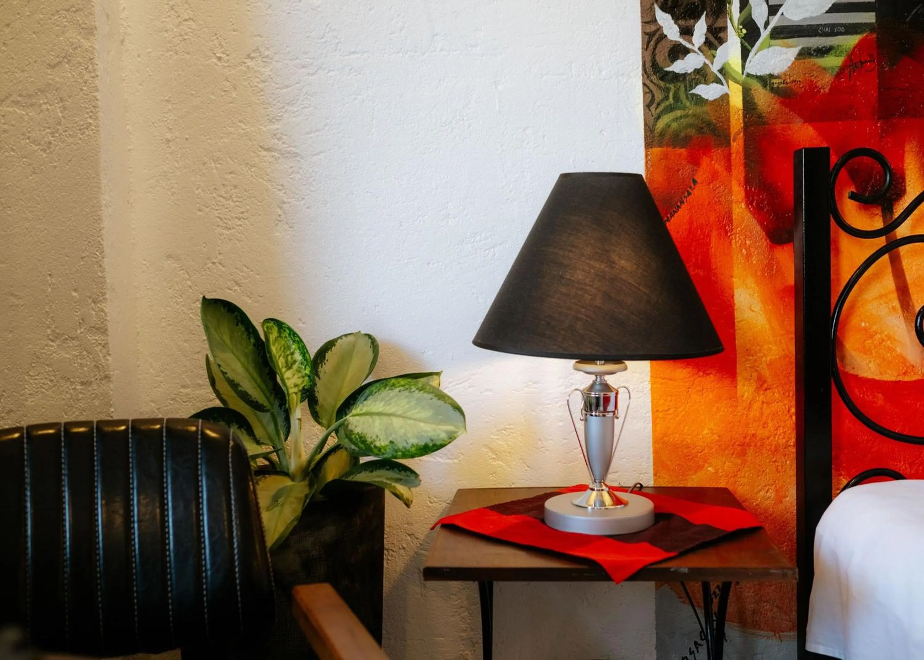 Seating area in Ilocos Urban Wave Resort