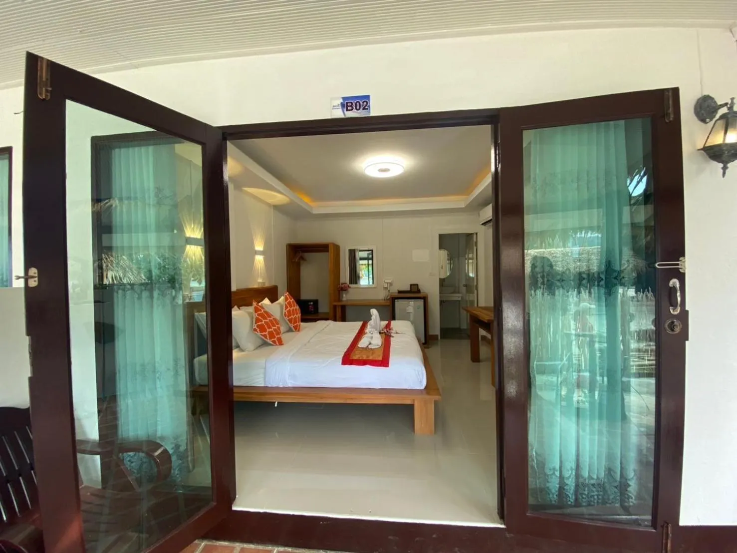 Decorative detail in Andaman Beach Resort by Zodiac