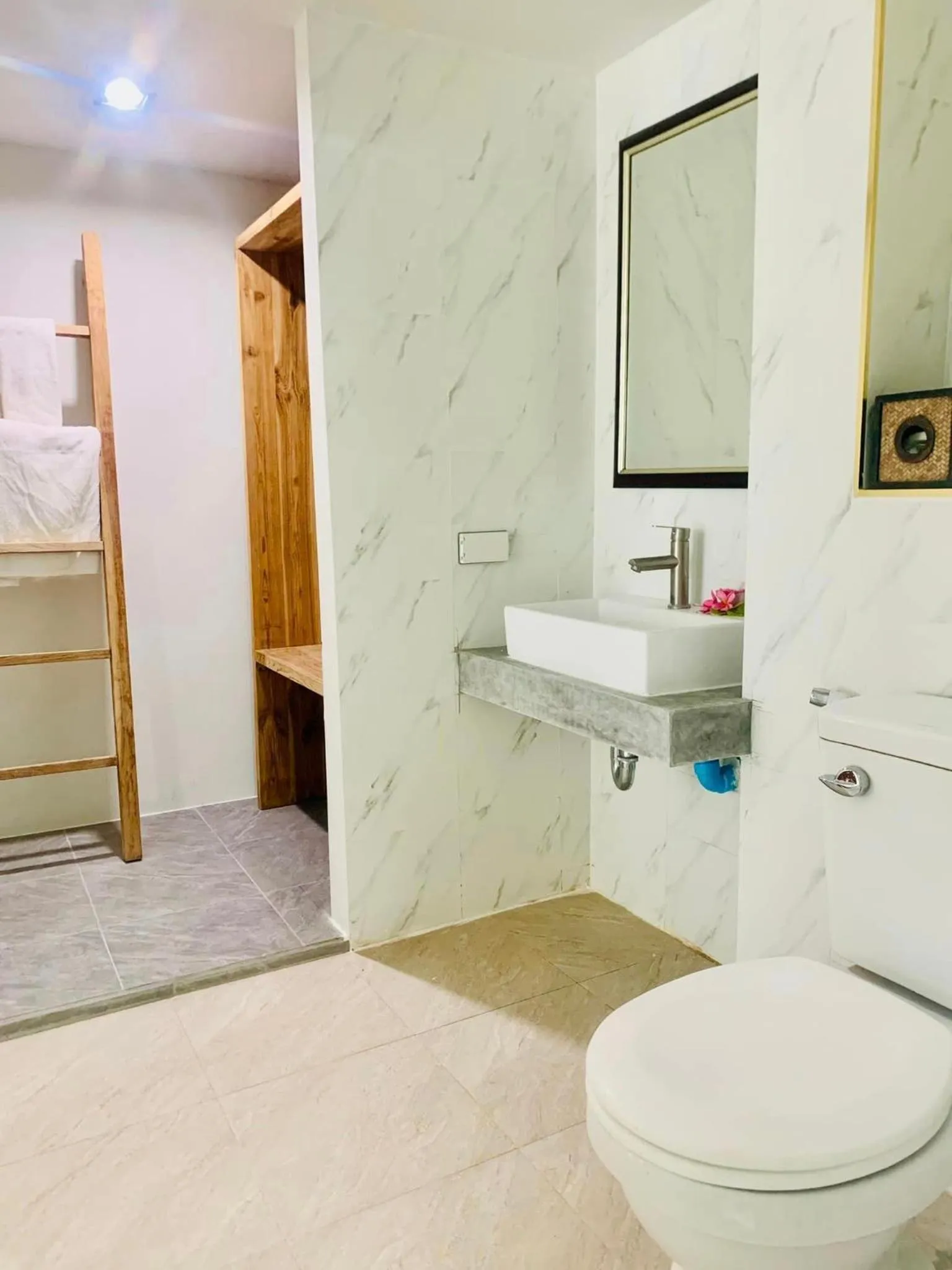 Toilet in Andaman Beach Resort by Zodiac