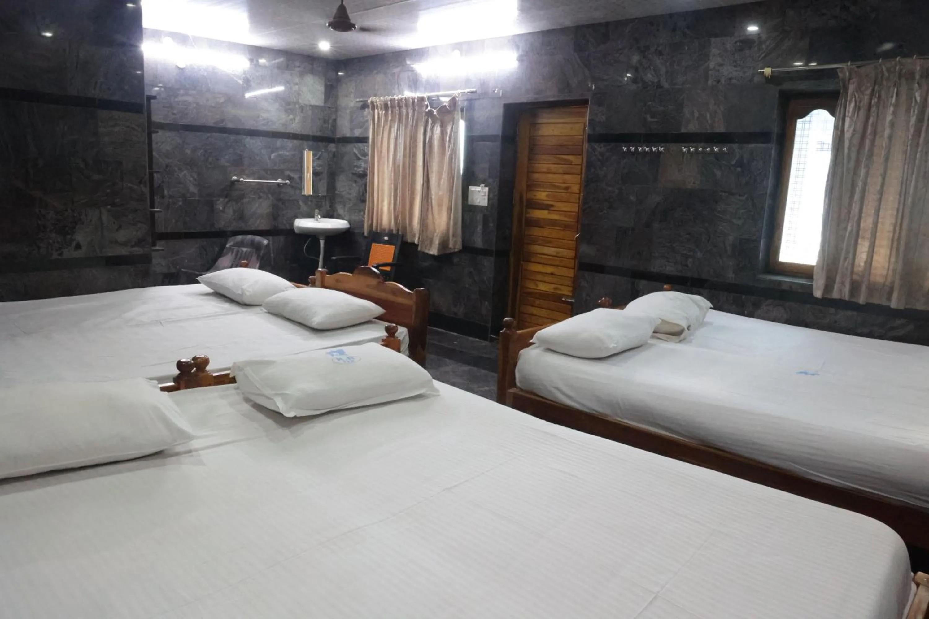 Photo of the whole room, Bed in Kala Ressidency