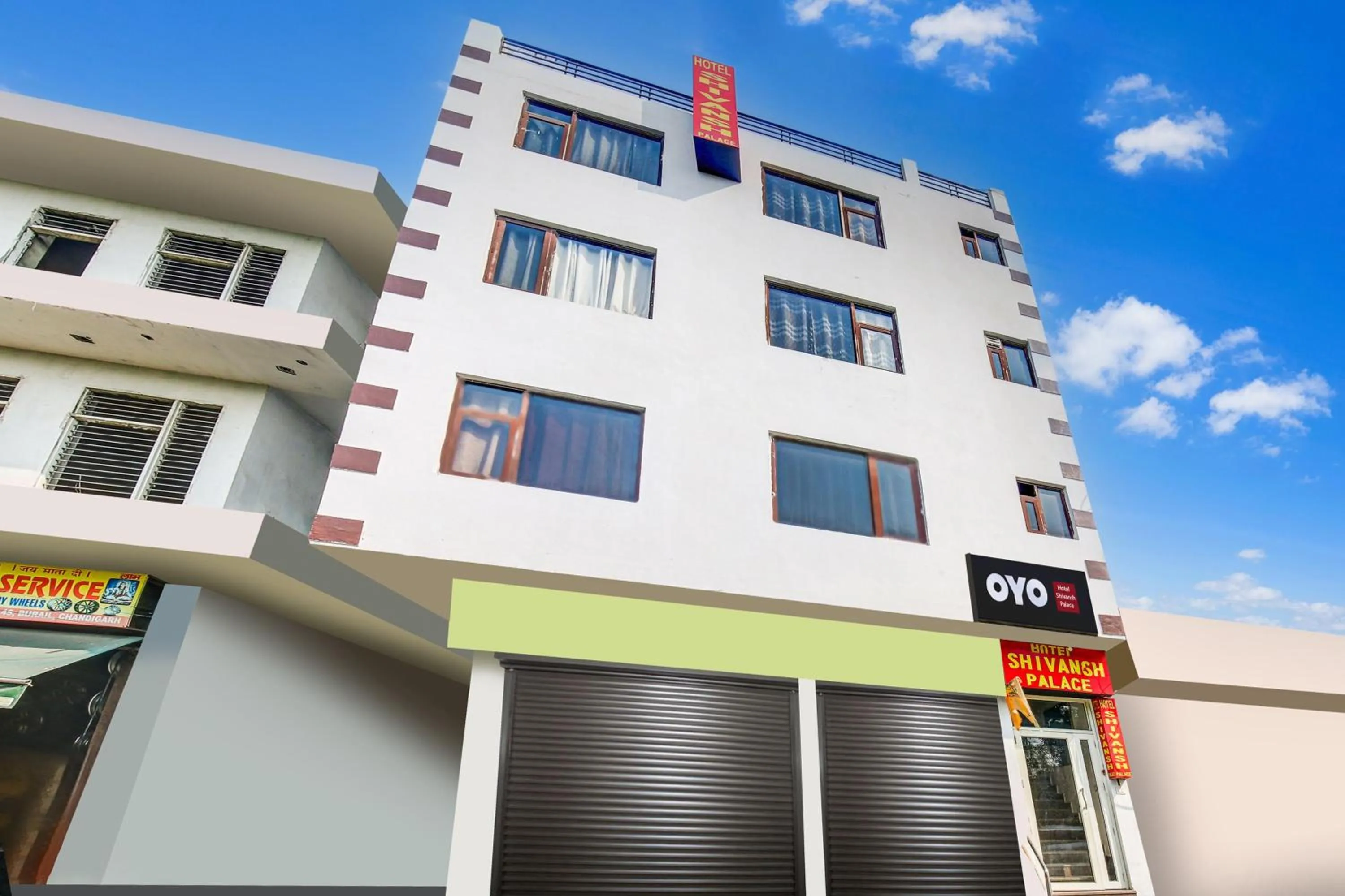 Facade/entrance in Hotel O Shivansh Palace