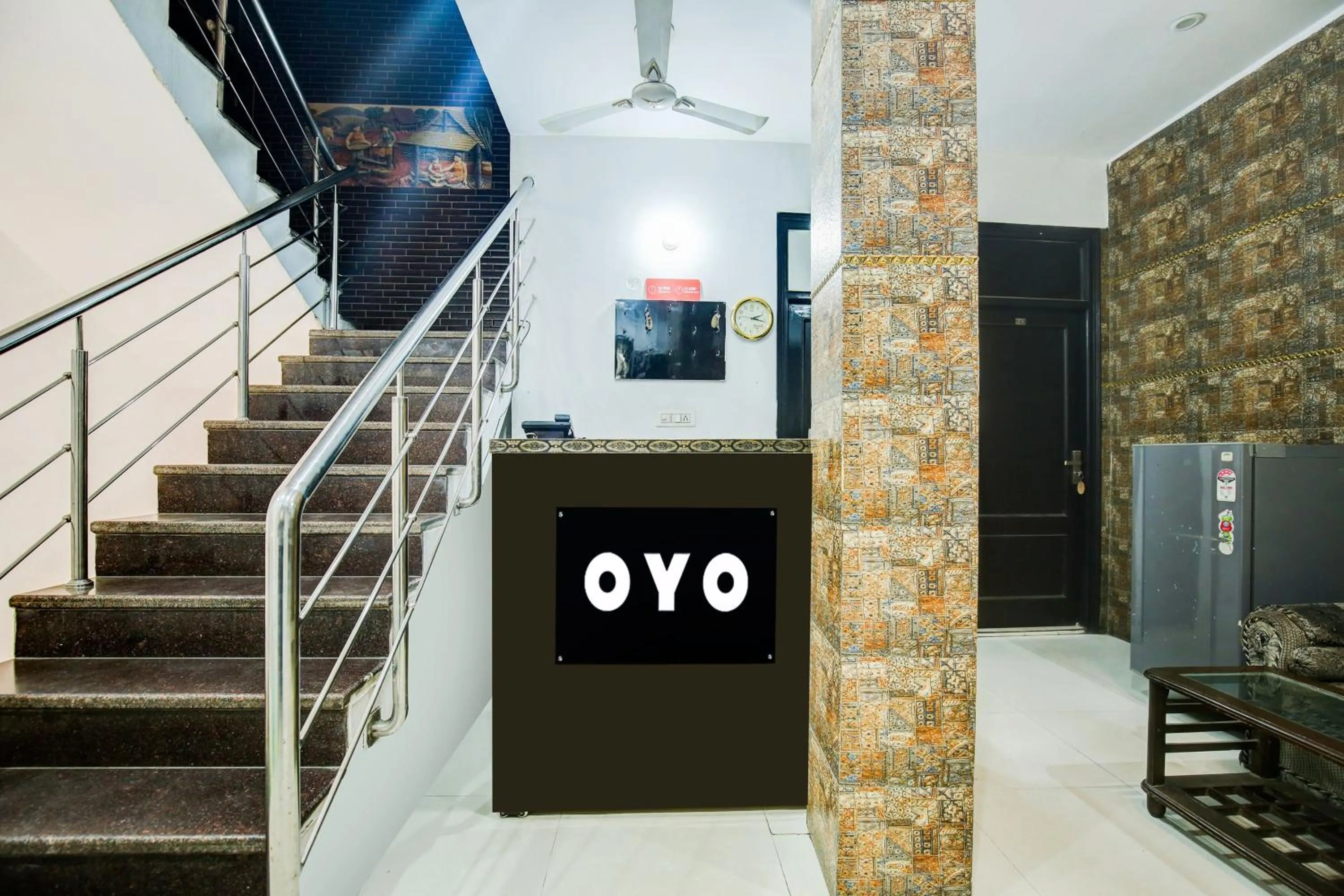 Lobby or reception in Hotel O Shivansh Palace