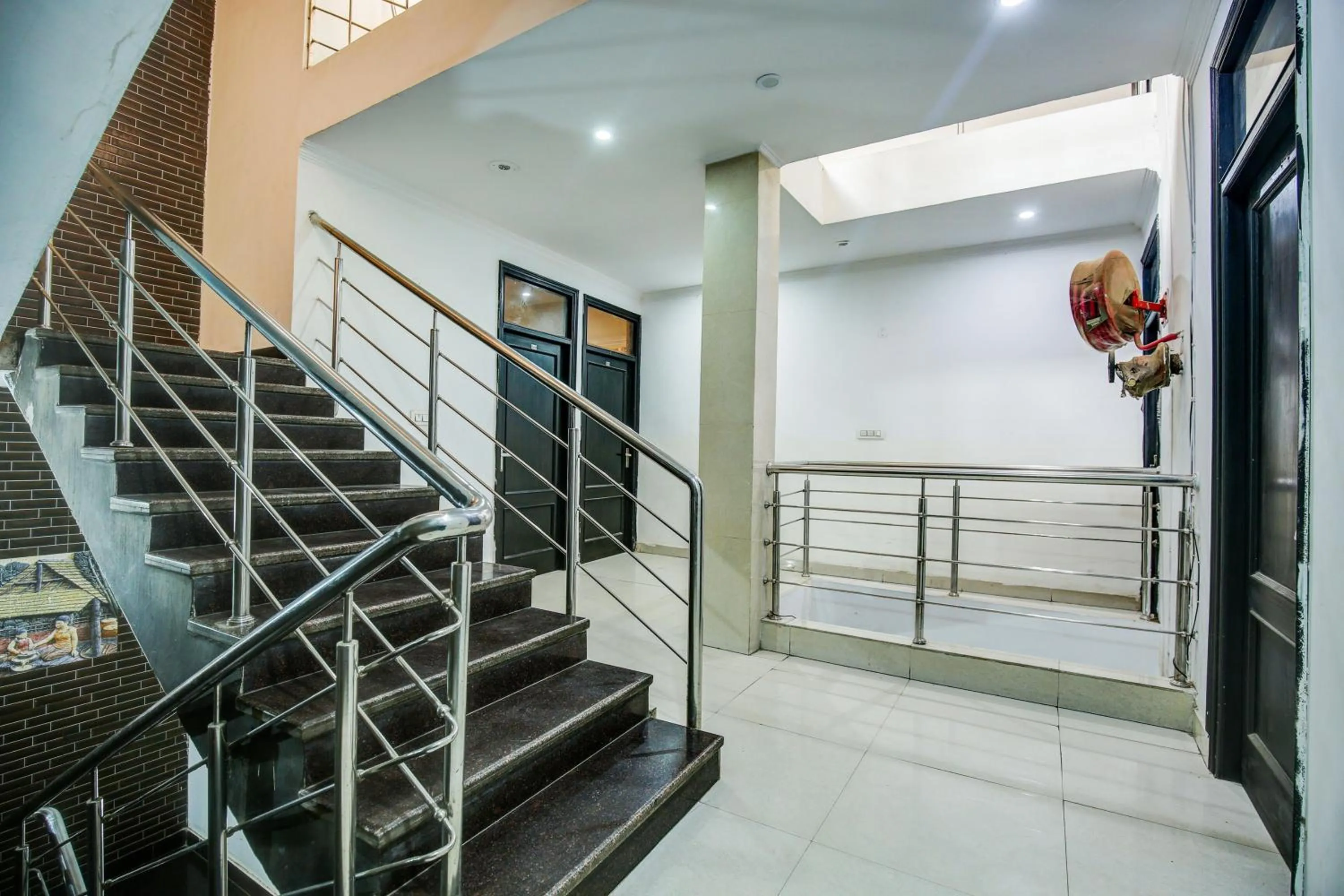 Lobby or reception in Hotel O Shivansh Palace