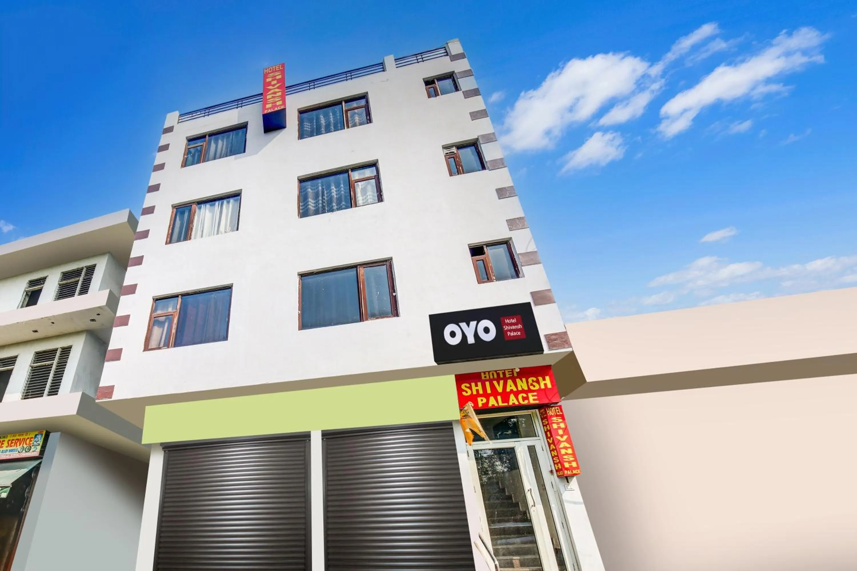 Facade/entrance in Hotel O Shivansh Palace