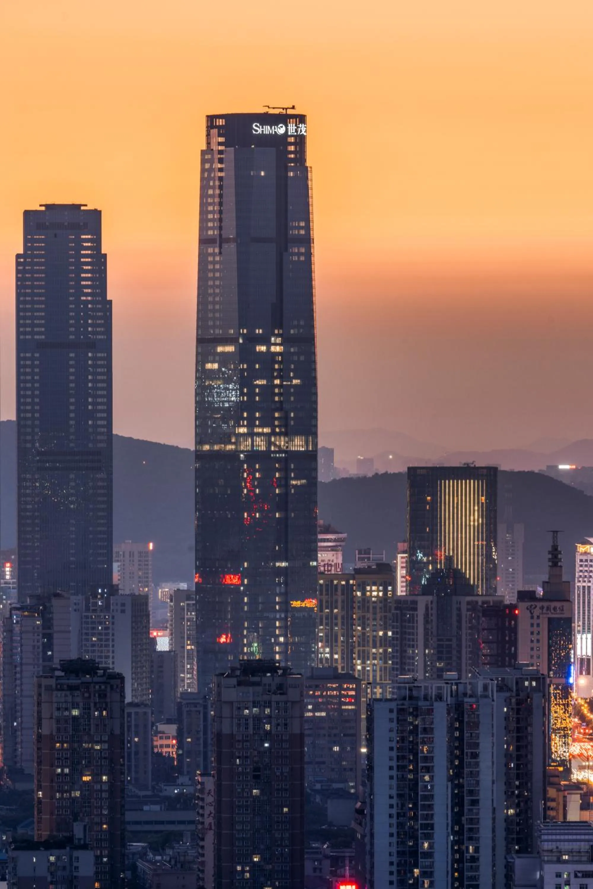 City view in ISEYA Panoramic Hotel Changsha Wuyi Square Flagship