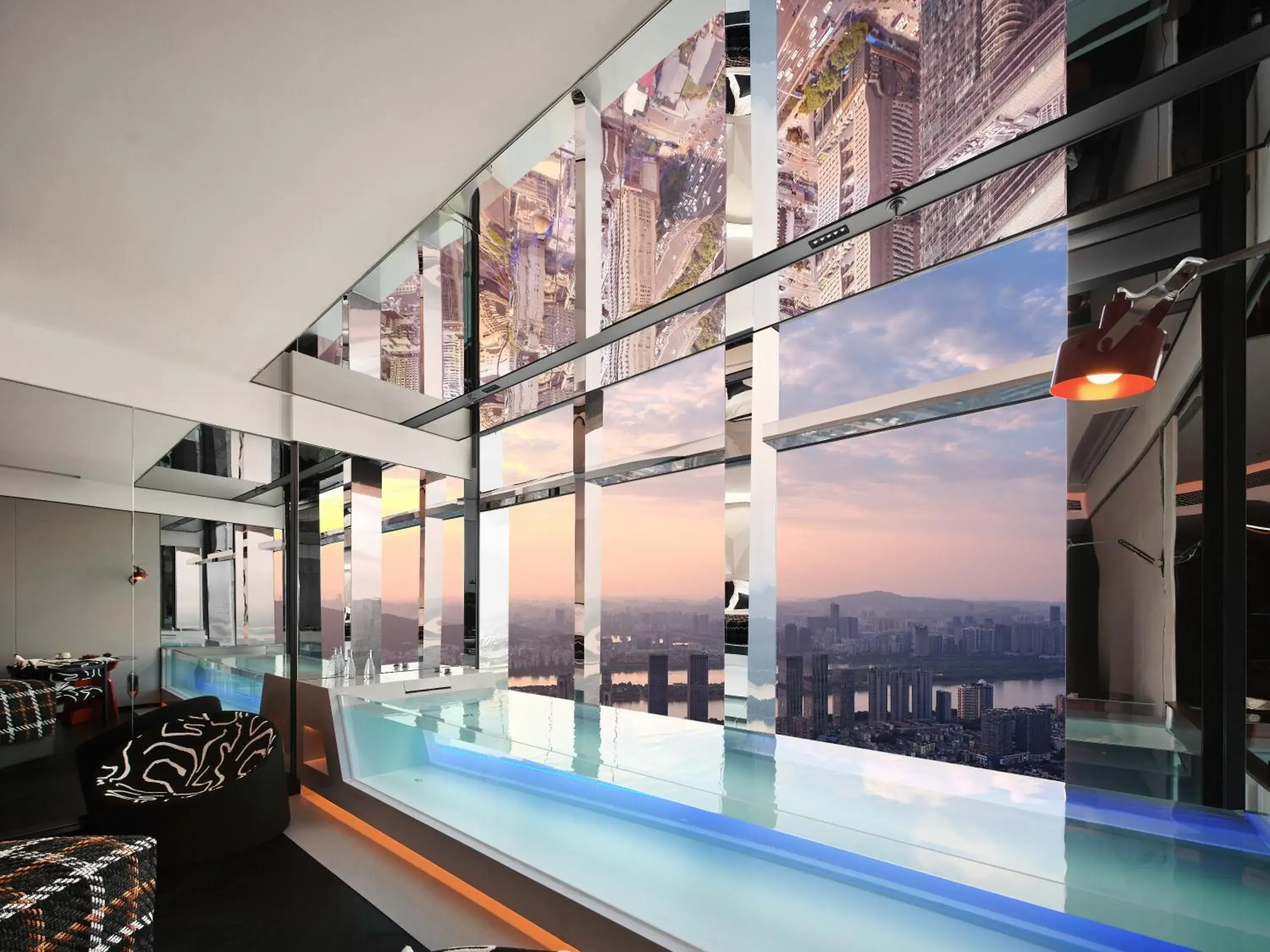 City View Queen Room Puls Bathtub in ISEYA Panoramic Hotel Changsha Wuyi Square Flagship City View Queen Room Puls Bathtub in ISEYA Panoramic Hotel Changsha Wuyi Square Flagship