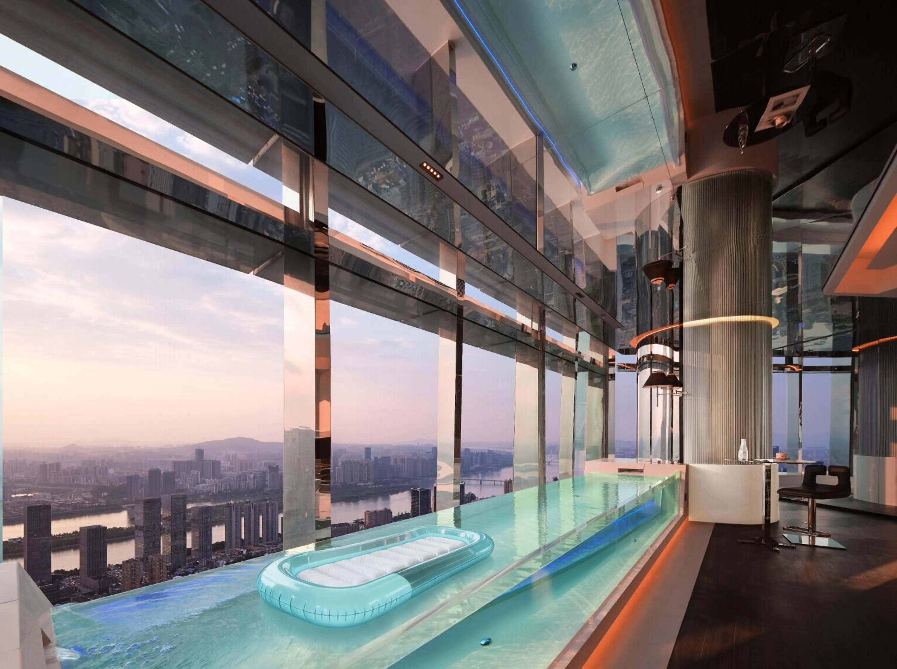 Bath in ISEYA Panoramic Hotel Changsha Wuyi Square Flagship