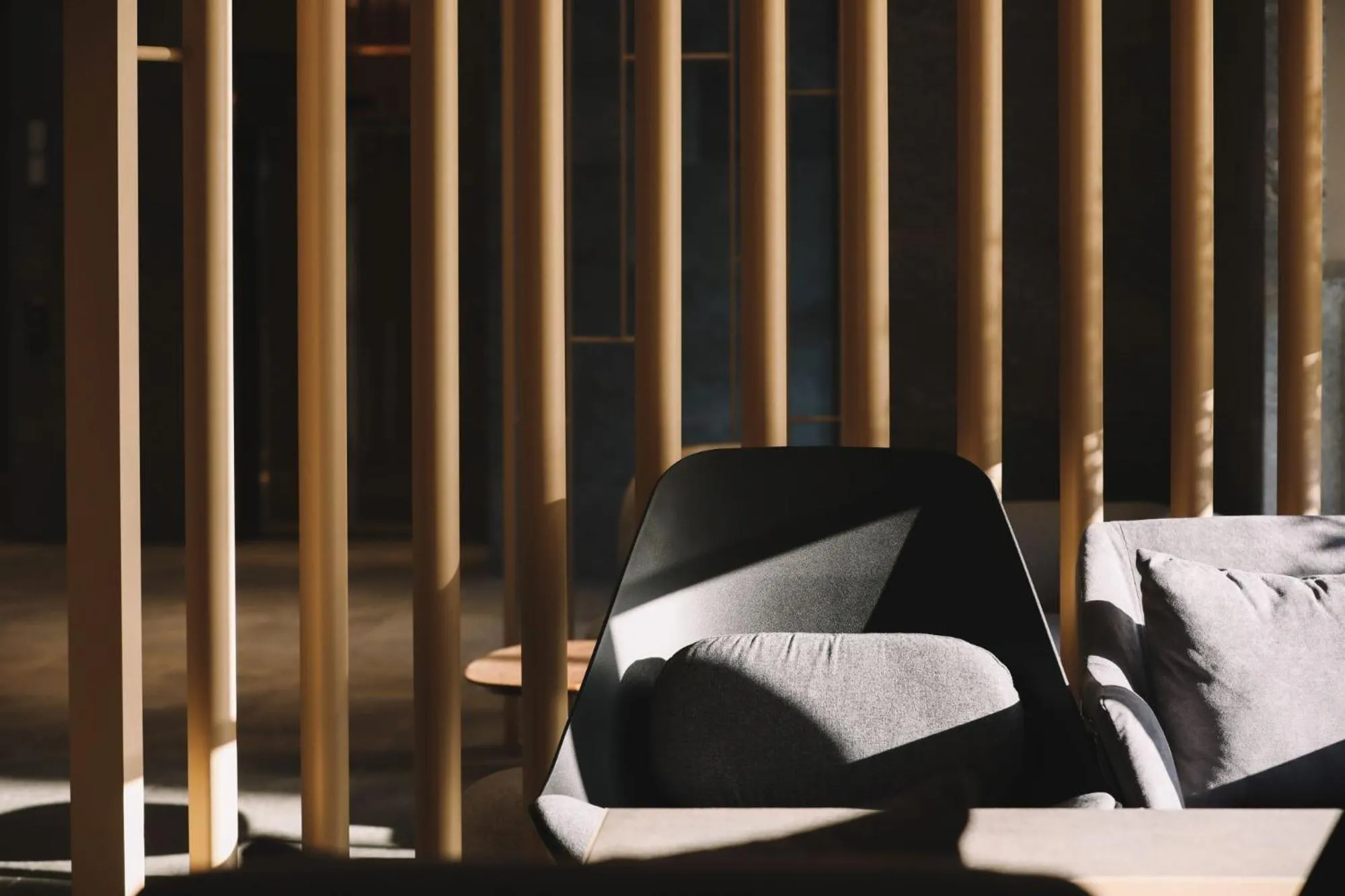 Seating area in Hotel Elora