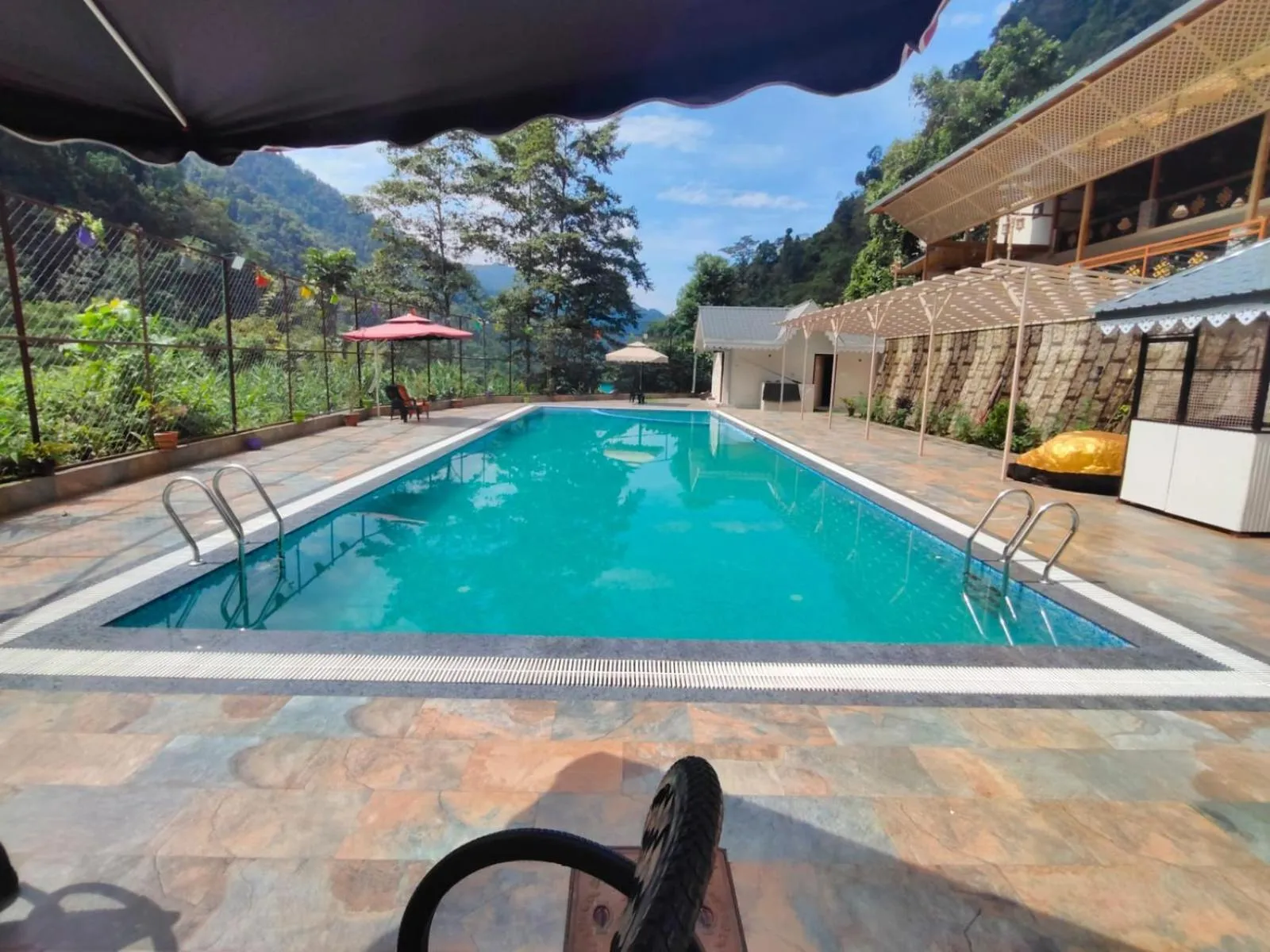Swimming pool in Nature's Nest Resort