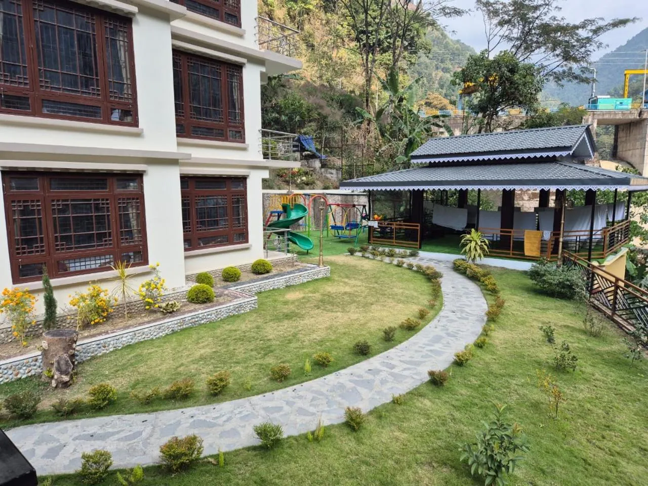 Garden in Nature's Nest Resort