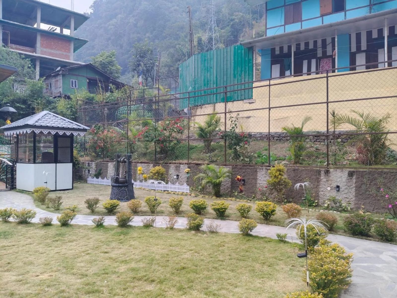 Garden in Nature's Nest Resort