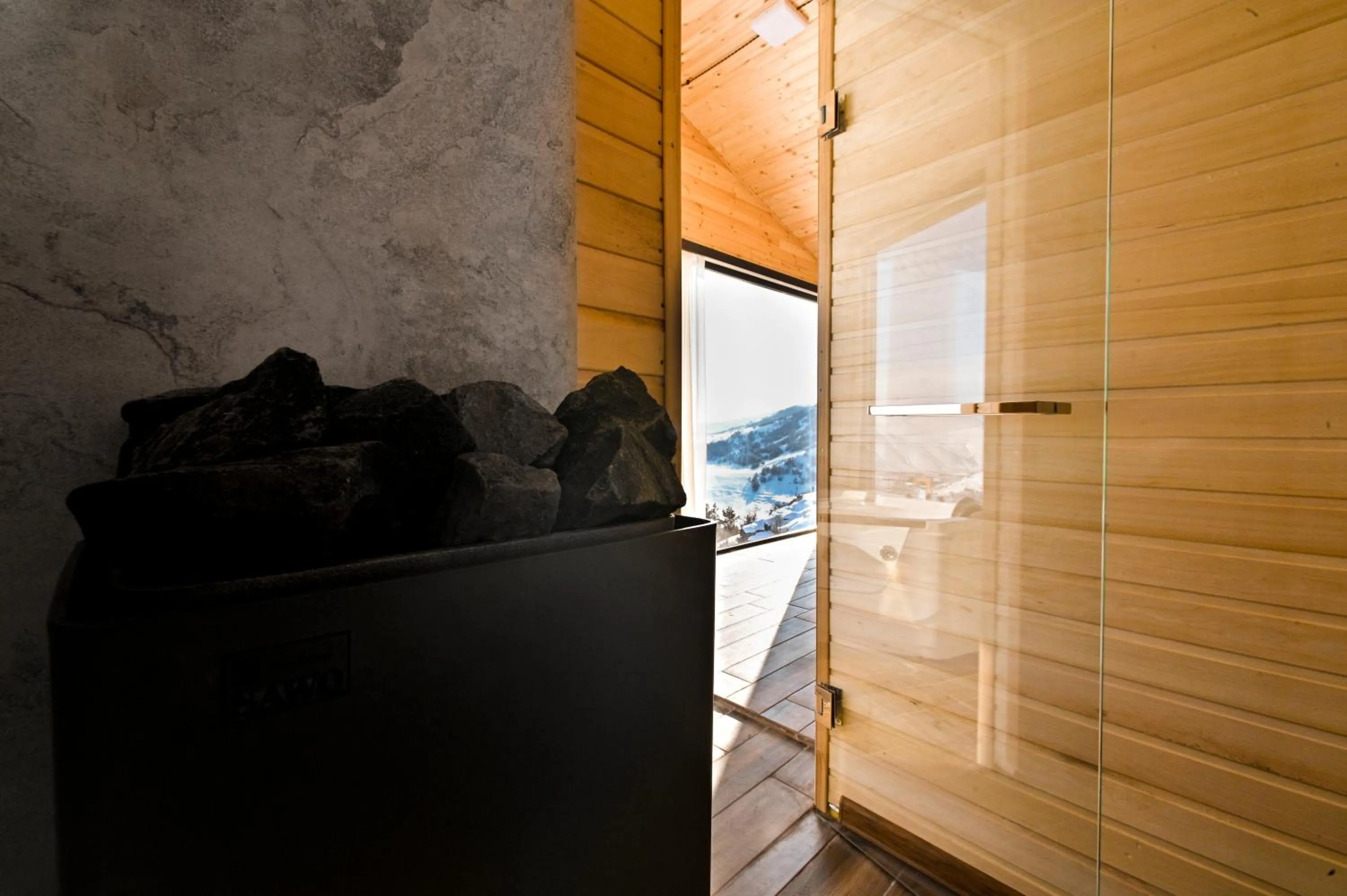 Sauna in Stonehenge Hotel & Restaurant