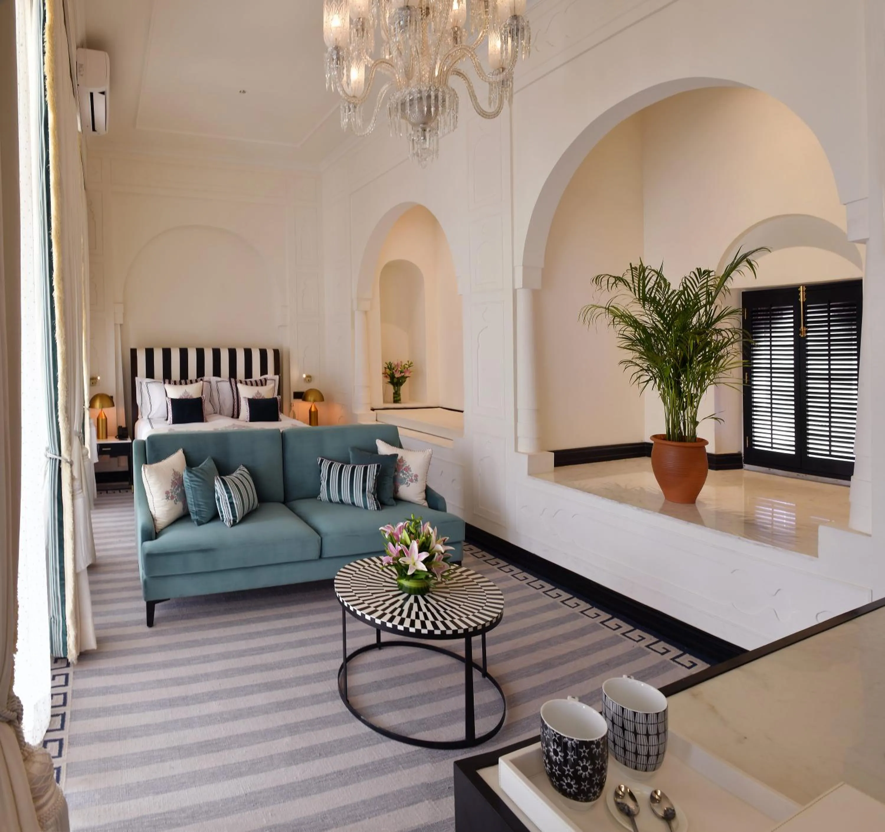 Deluxe Suite  - single occupancy in RAN BAAS The Palace An 18th-century Royal Palace in Punjab