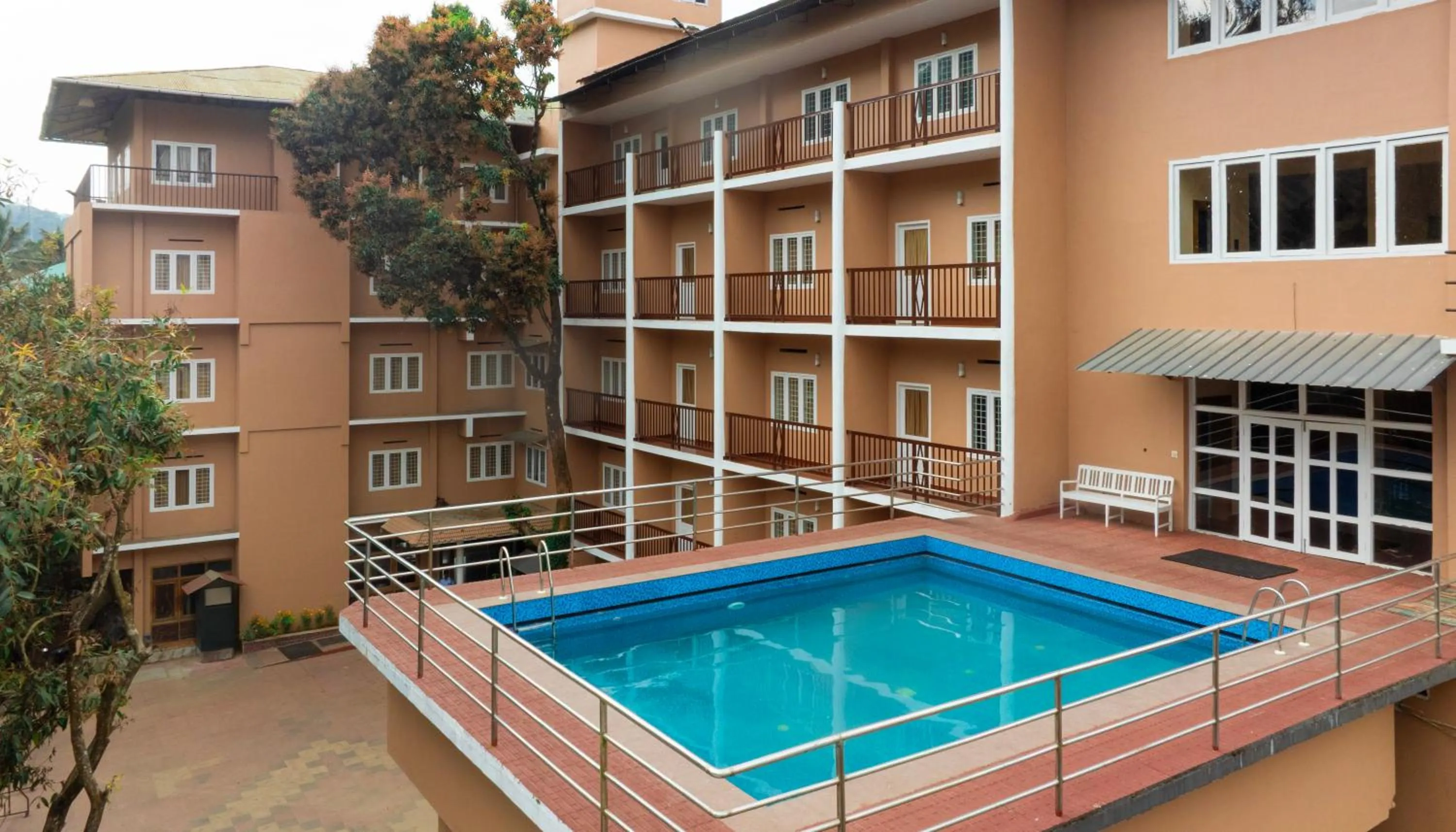 Swimming pool in The Cardamom Thekkady