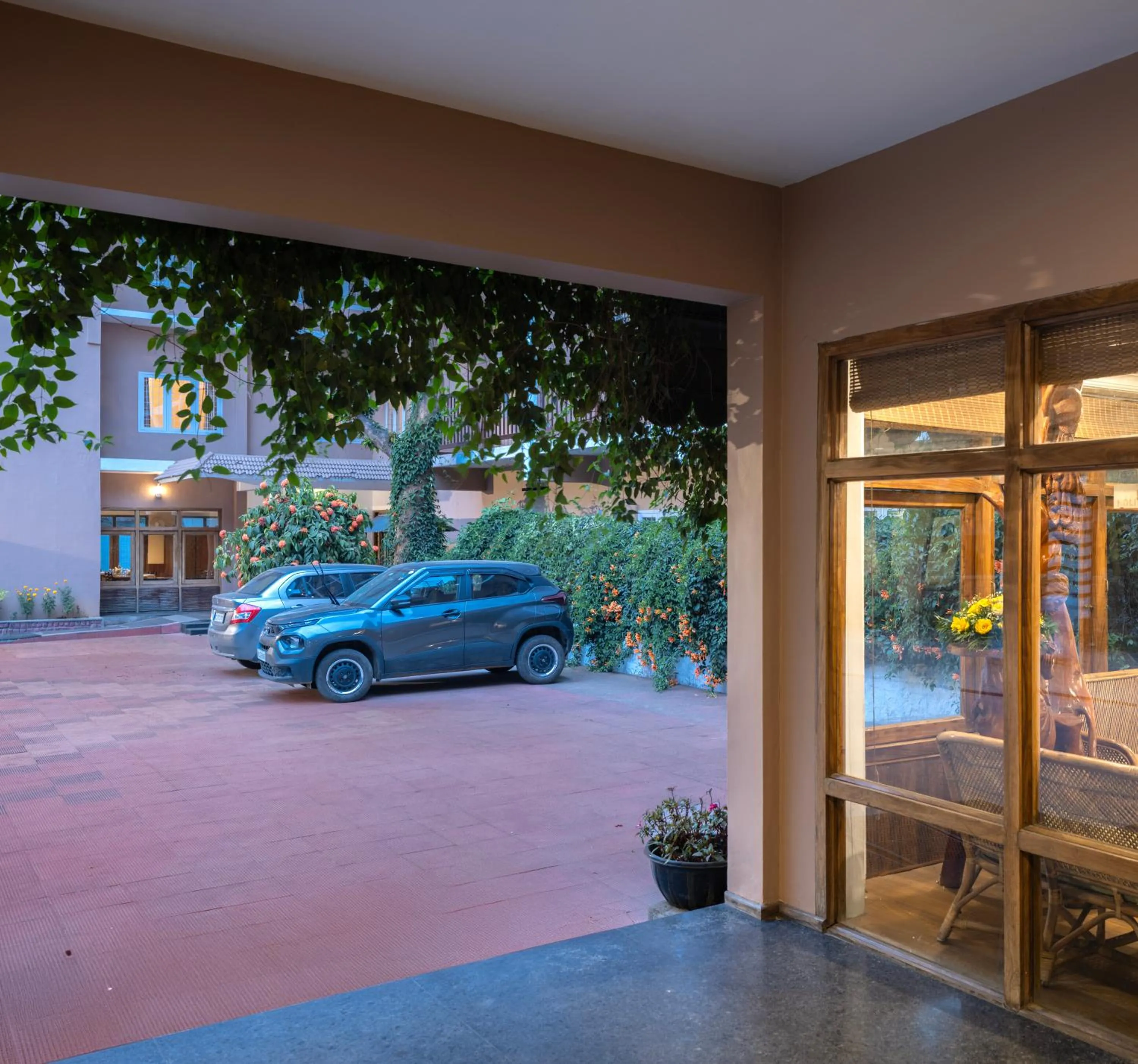 Parking in The Cardamom Thekkady