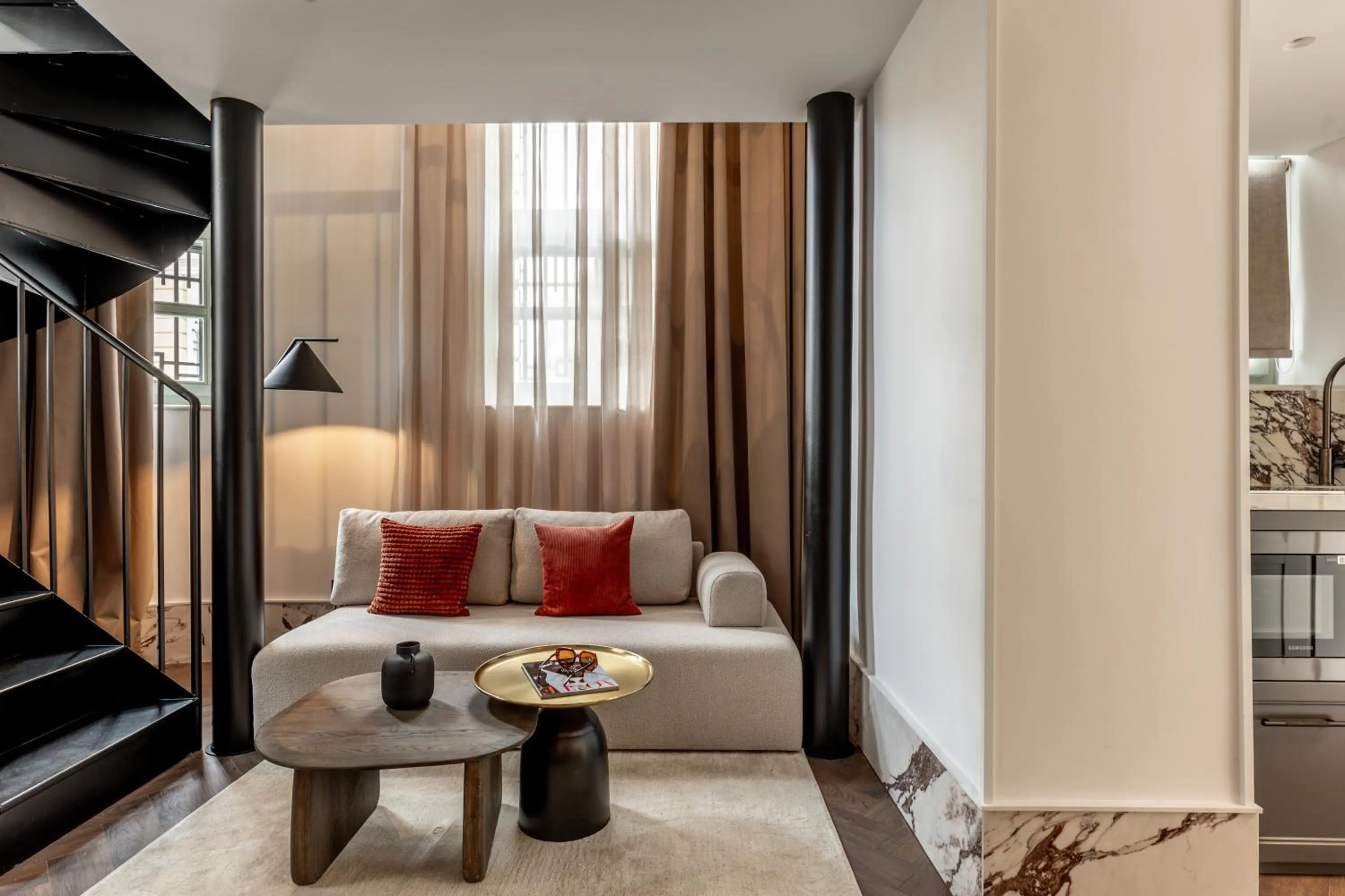 Living room in Rua Augusta