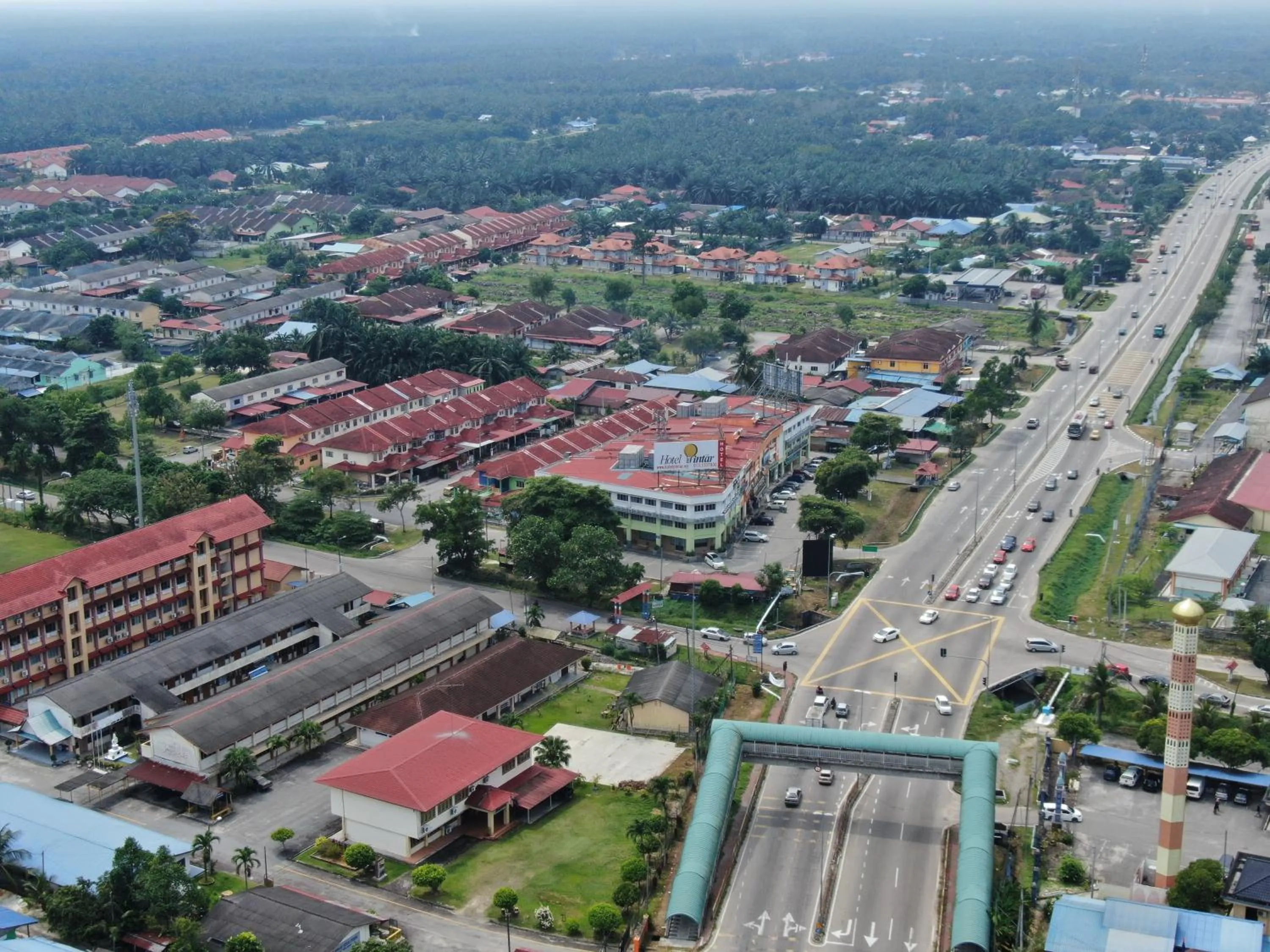 Bird's eye view in Hotel Pintar