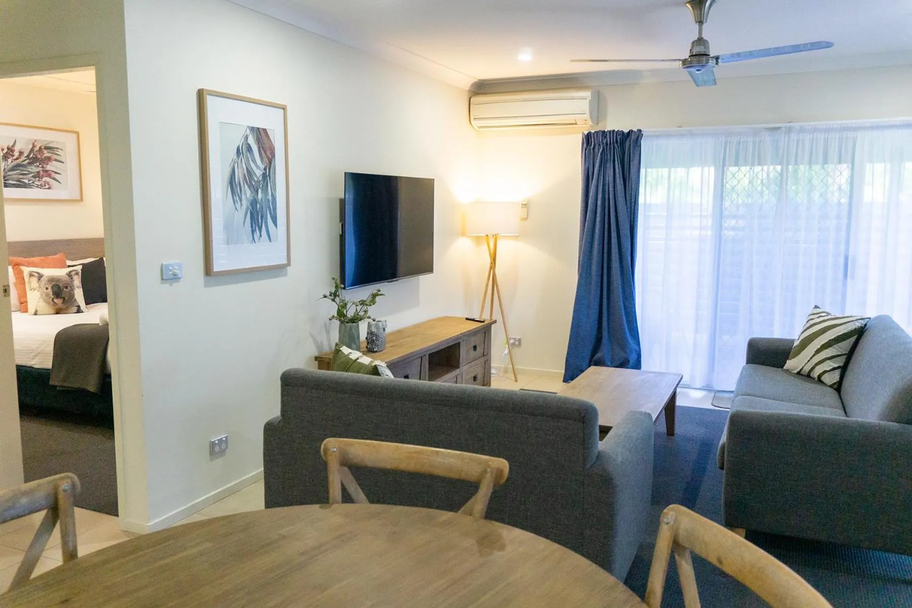 Bed in Port Stephens Koala Sanctuary