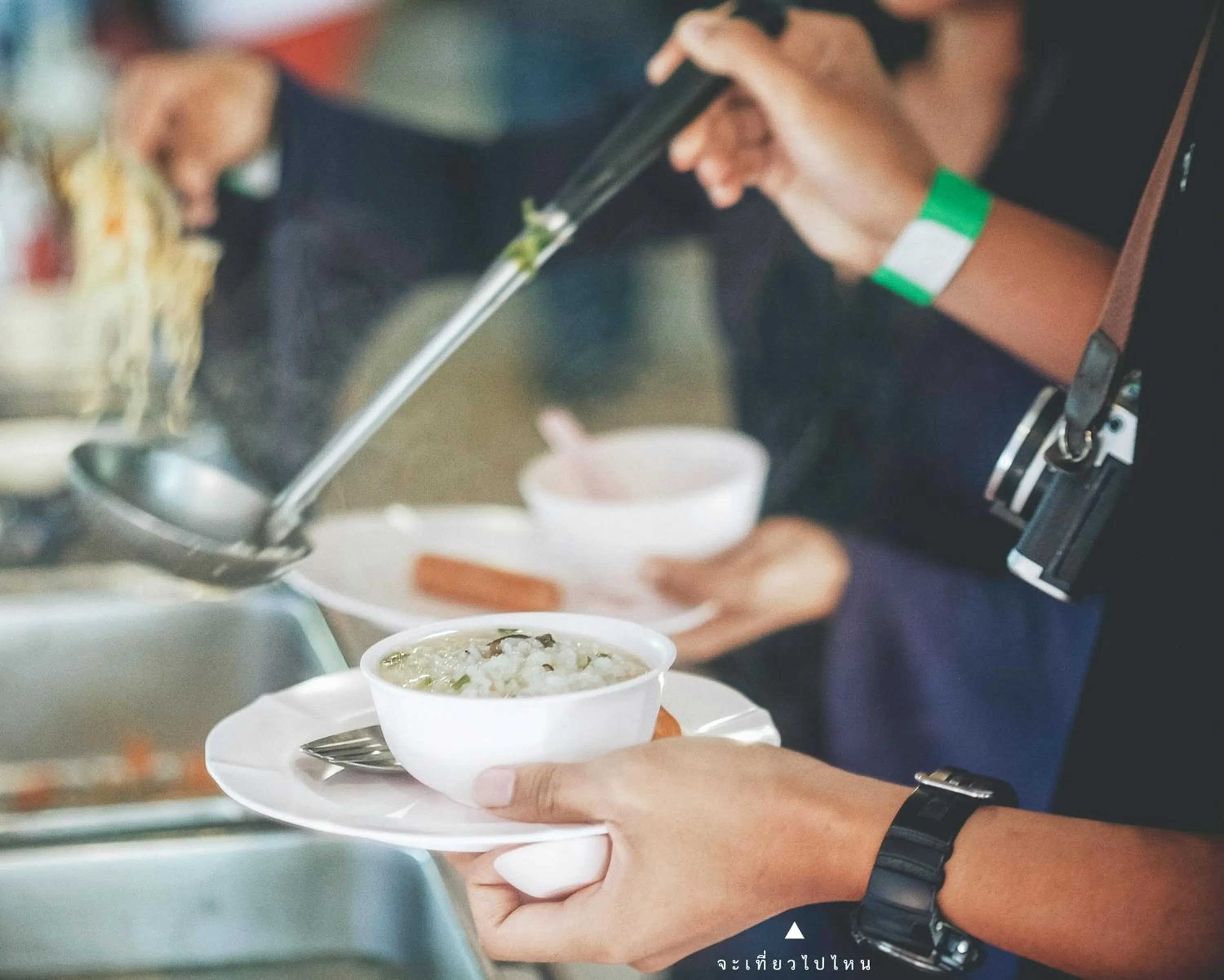 Buffet breakfast in Saksupha Resort