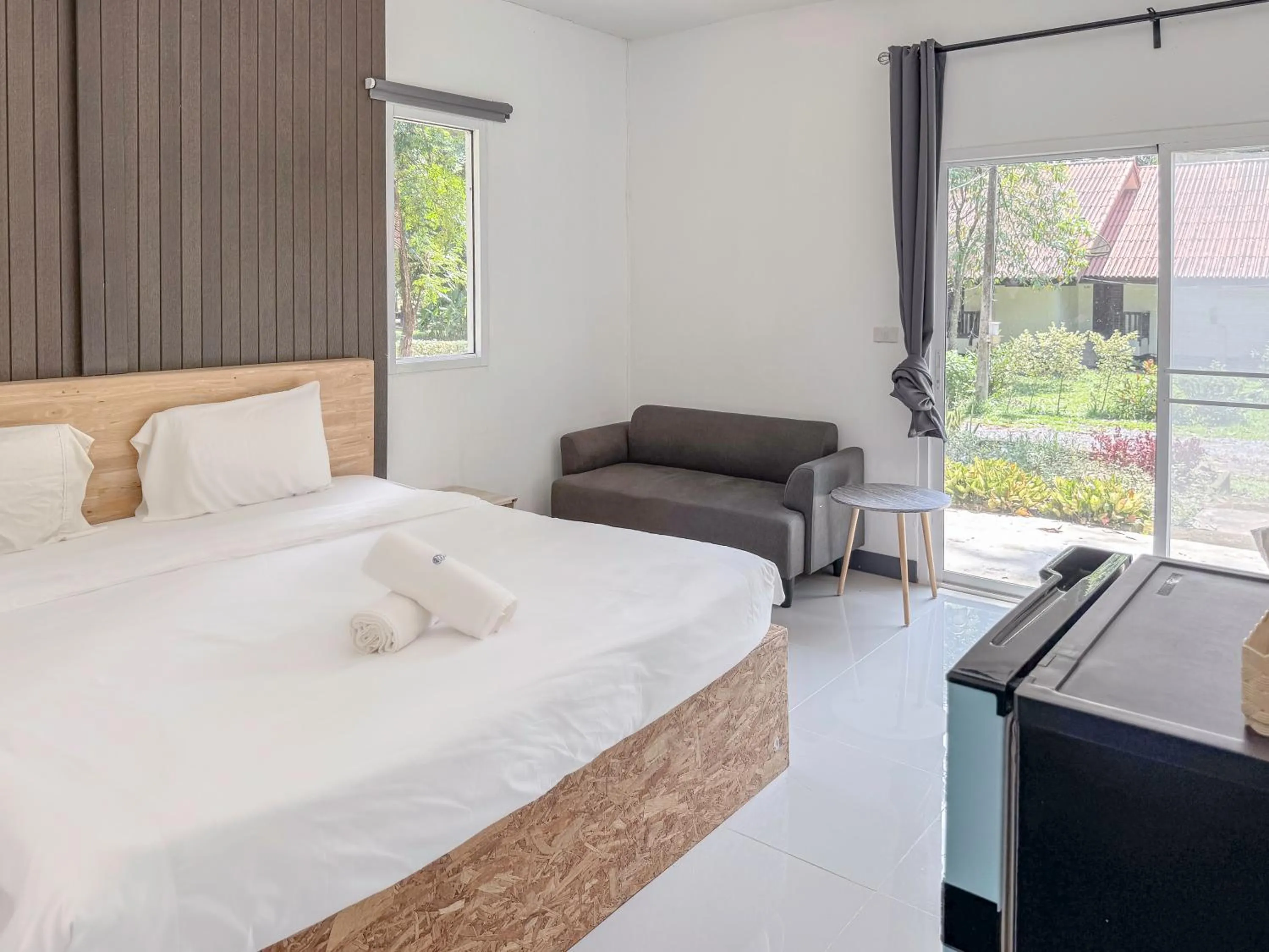 Bed in Saksupha Resort