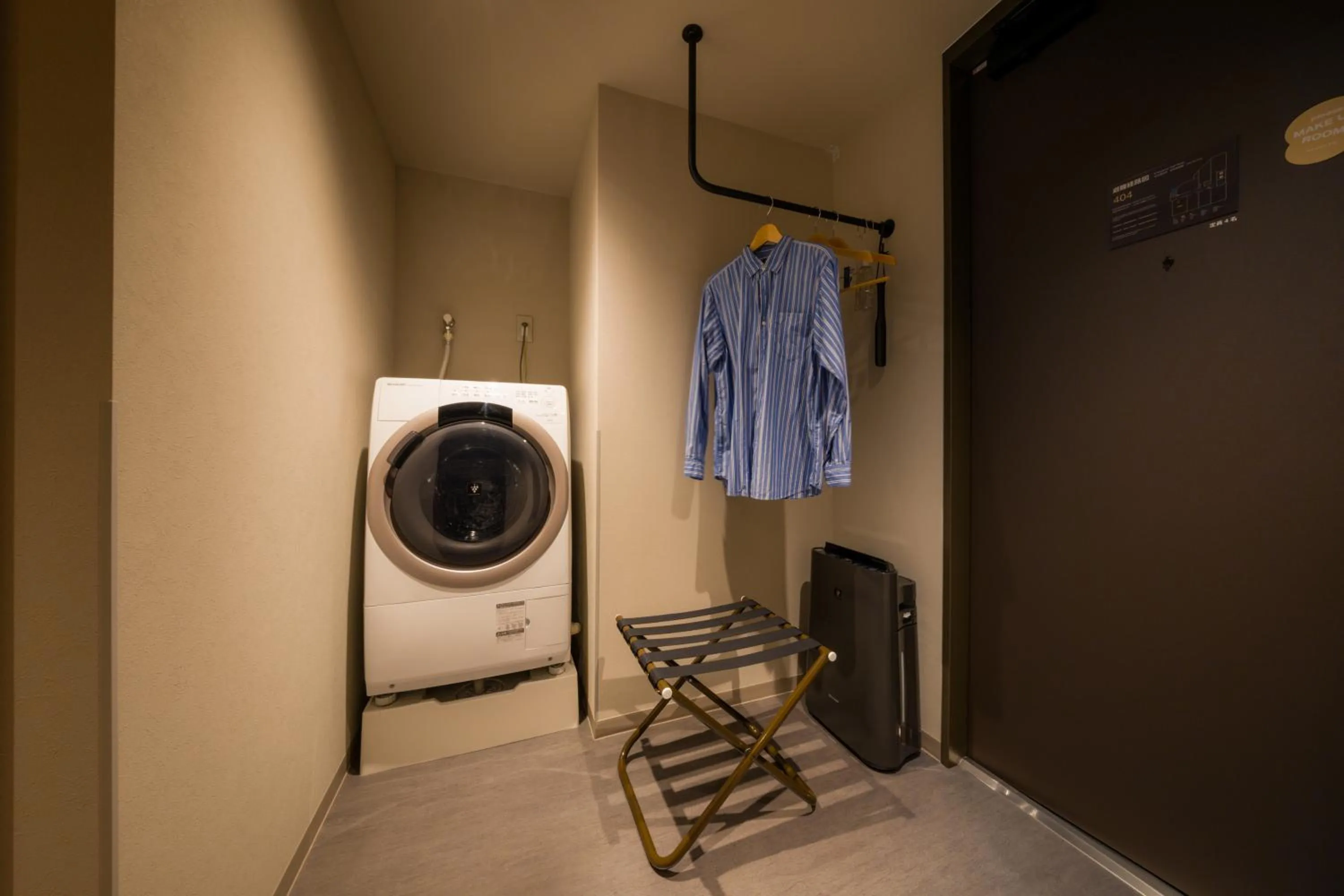 washing machine in &Here SHINJUKU