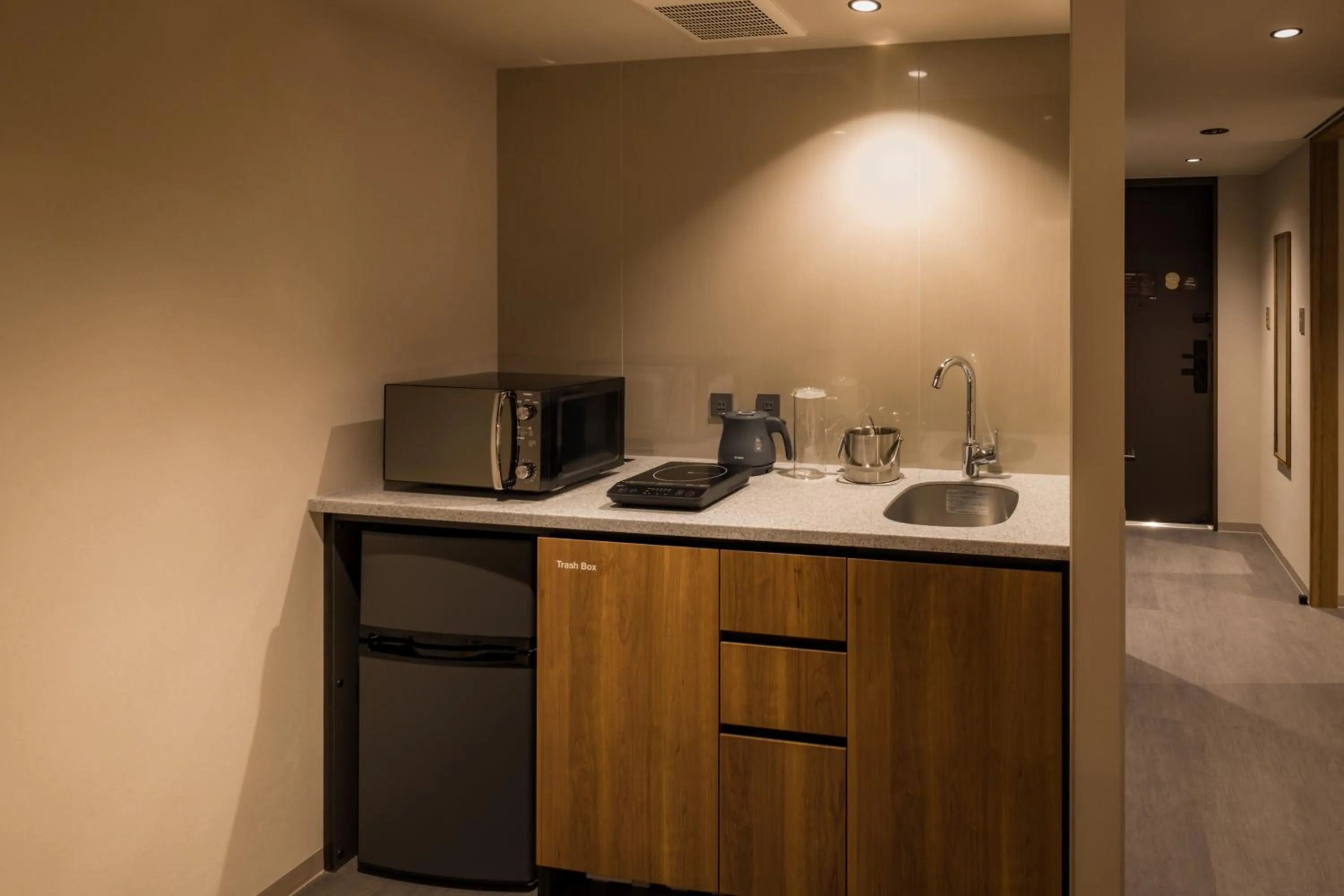 Kitchen or kitchenette in &Here SHINJUKU