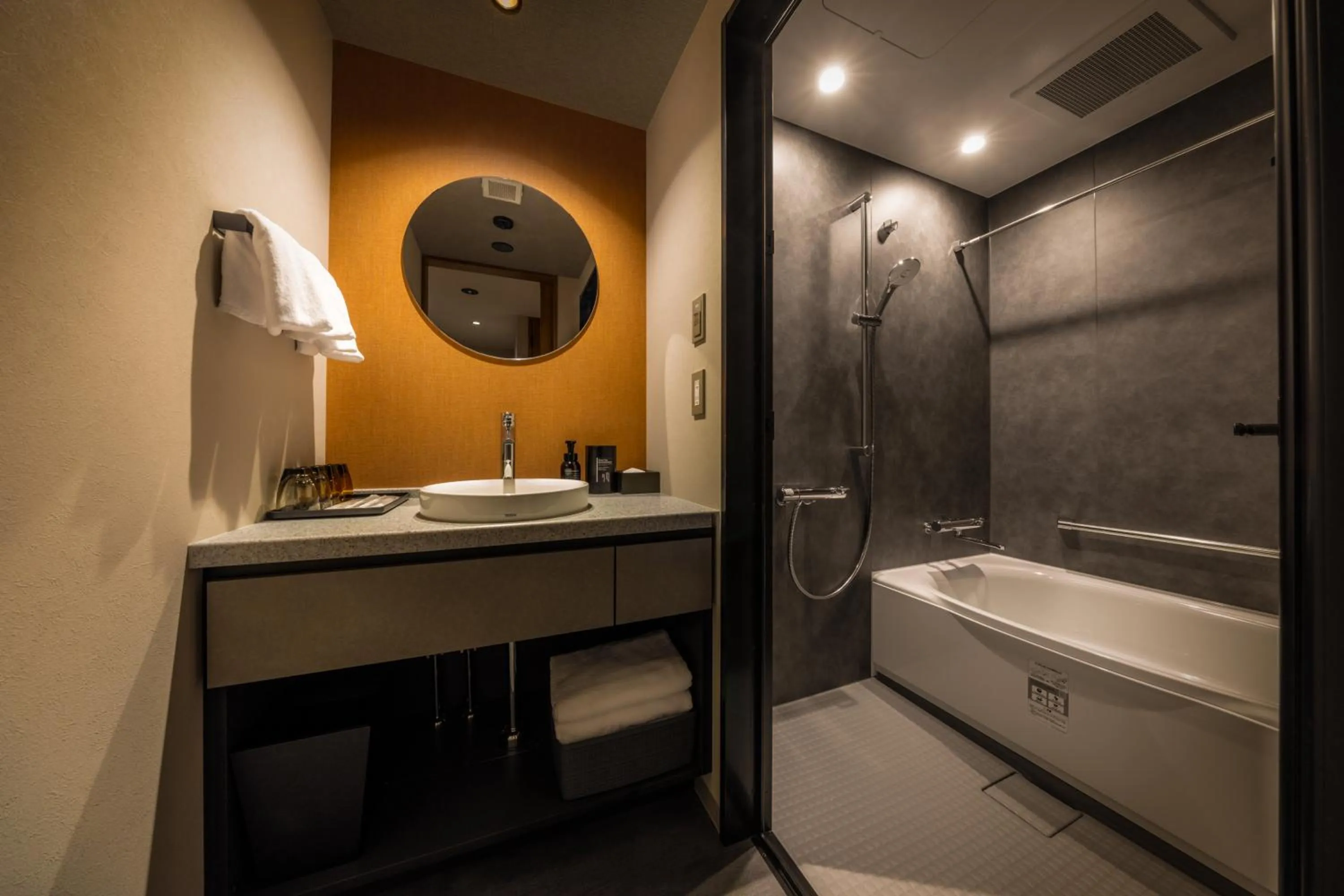 Bathroom in &Here SHINJUKU