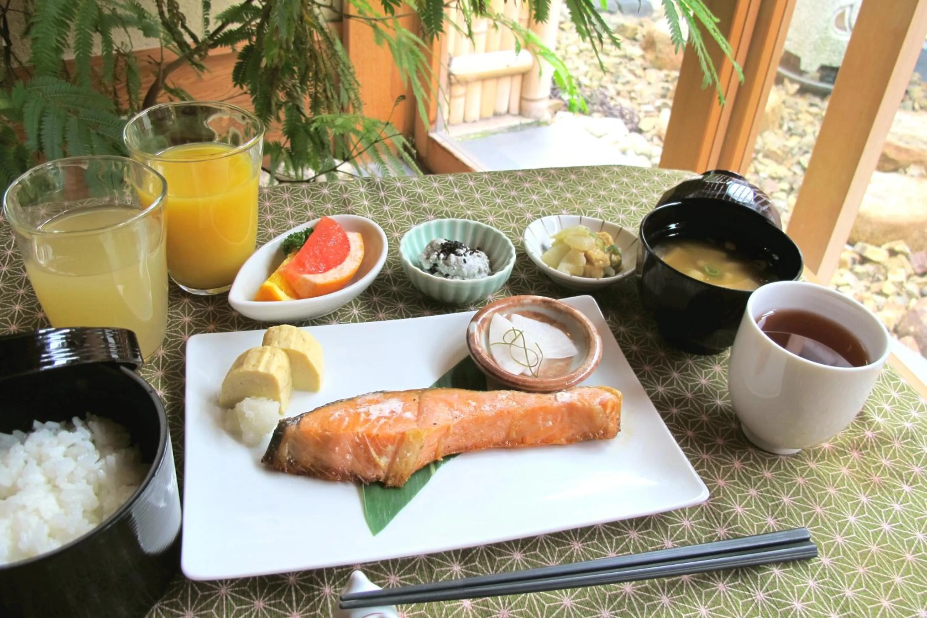 Food in Kyomachiya Ryokan Sakura Urushitei