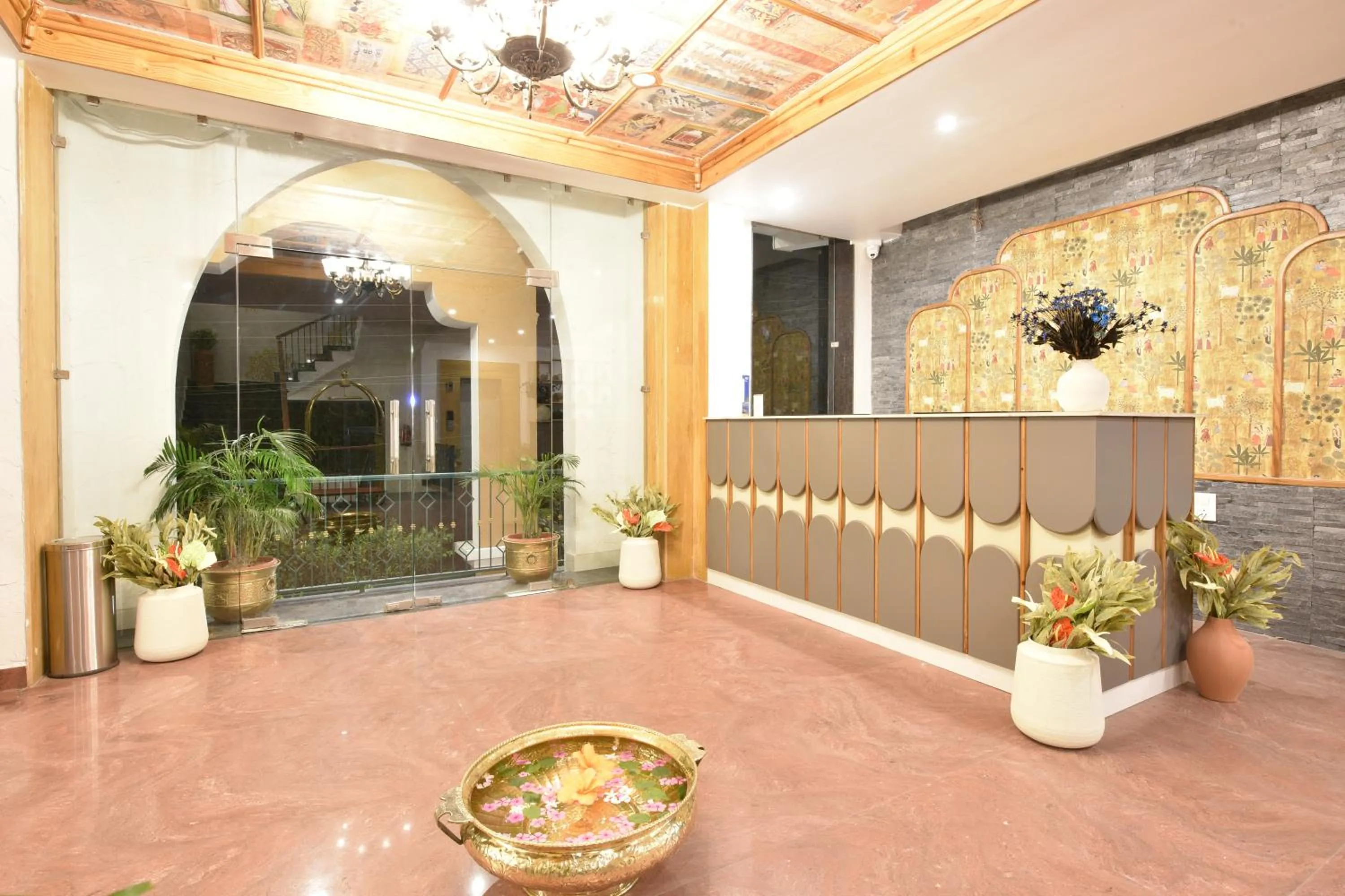 Lobby or reception in Tiaraa Lite A Ganges Retreat