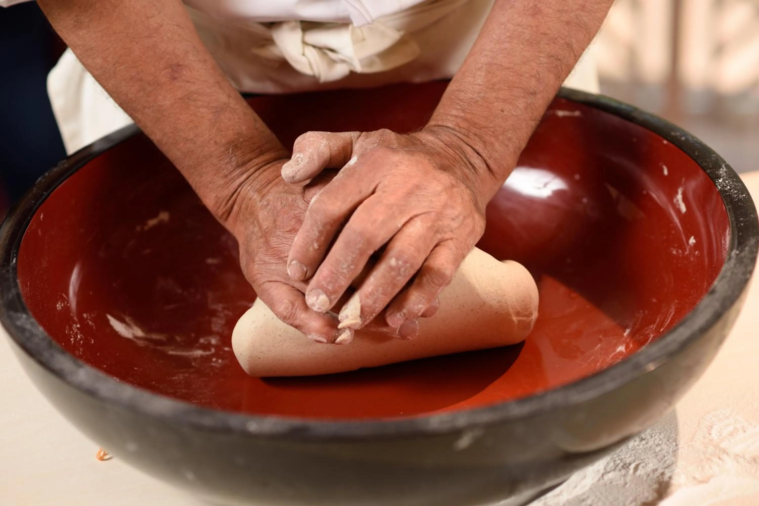 Food close-up in Senkeien Tsukioka Hotel
